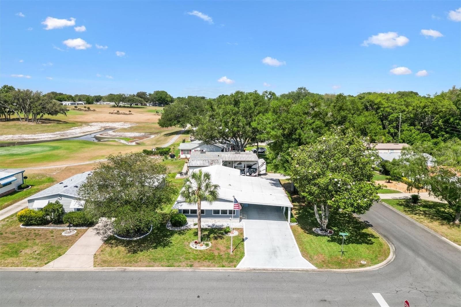 Aerial - 1228 PALMETTO DR, LADY LAKE