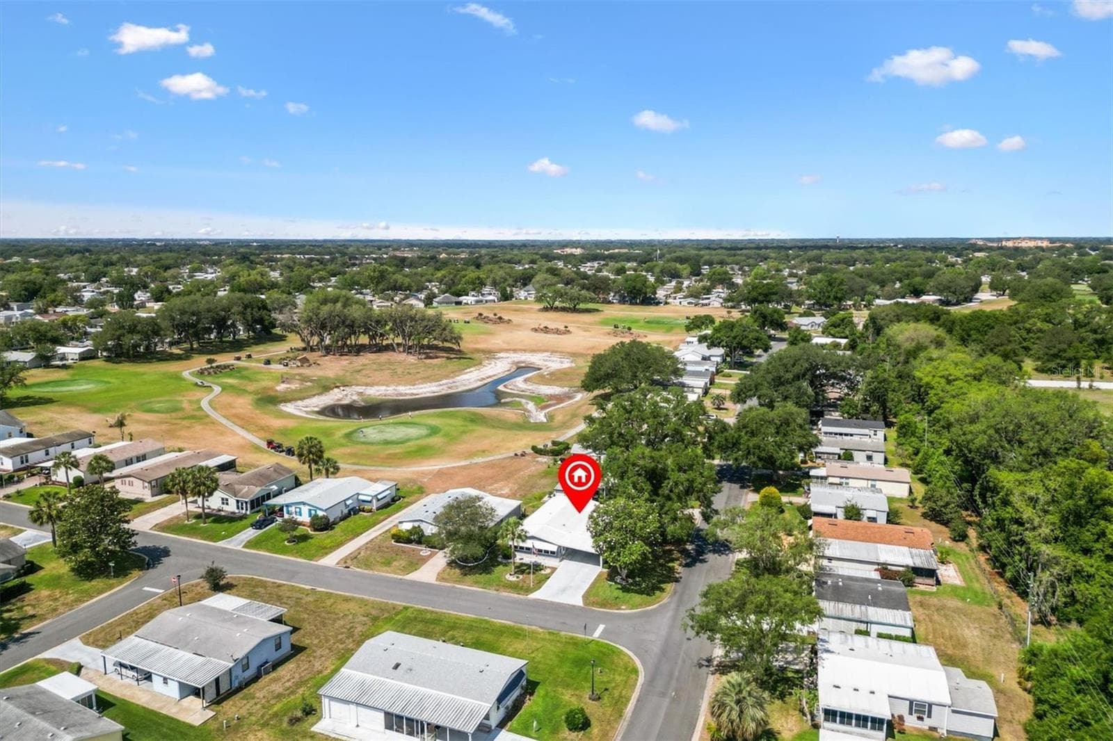 Aerial - 1228 PALMETTO DR, LADY LAKE