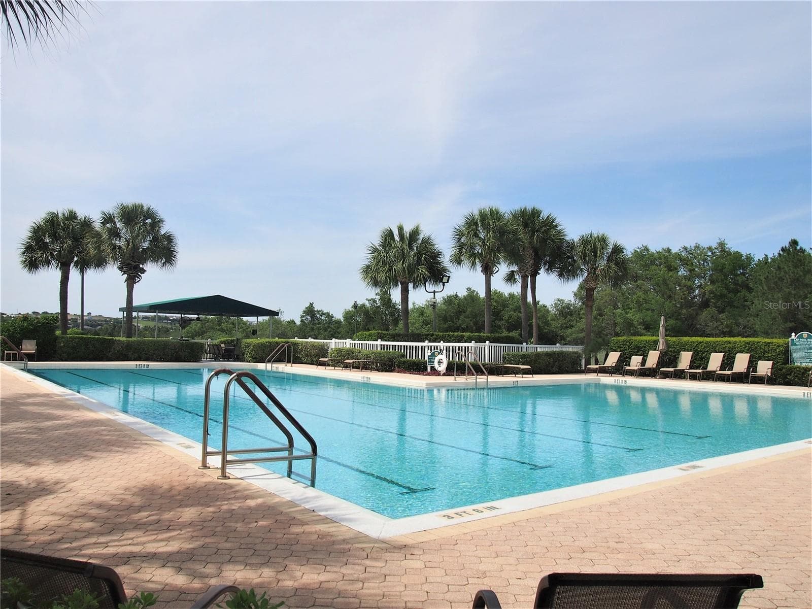 North Spa heated lap pool - 4004 CAPLAND AVE, CLERMONT