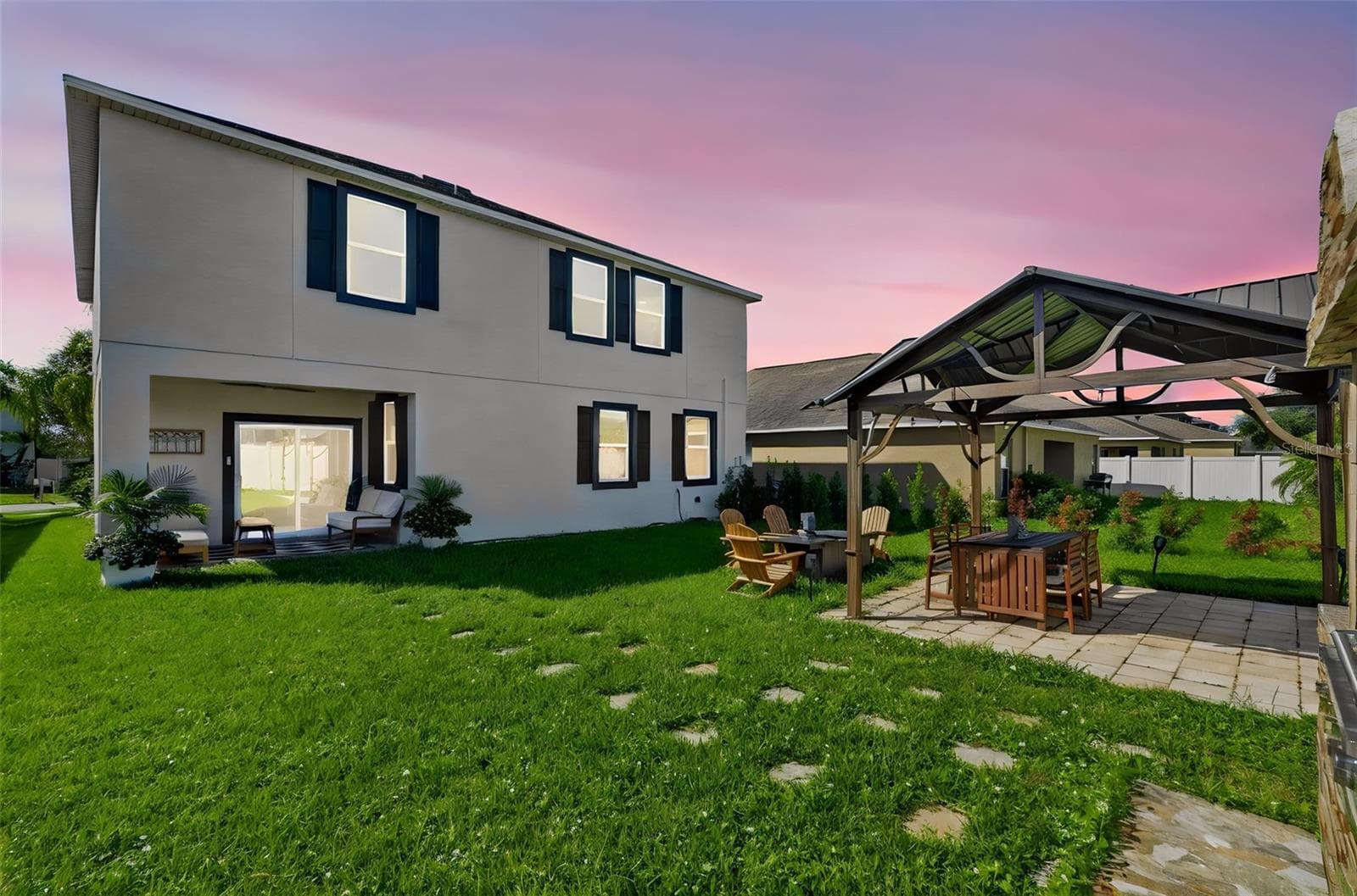 Backyard oasis (virtual sunset) - 525 19TH ST NW, RUSKIN