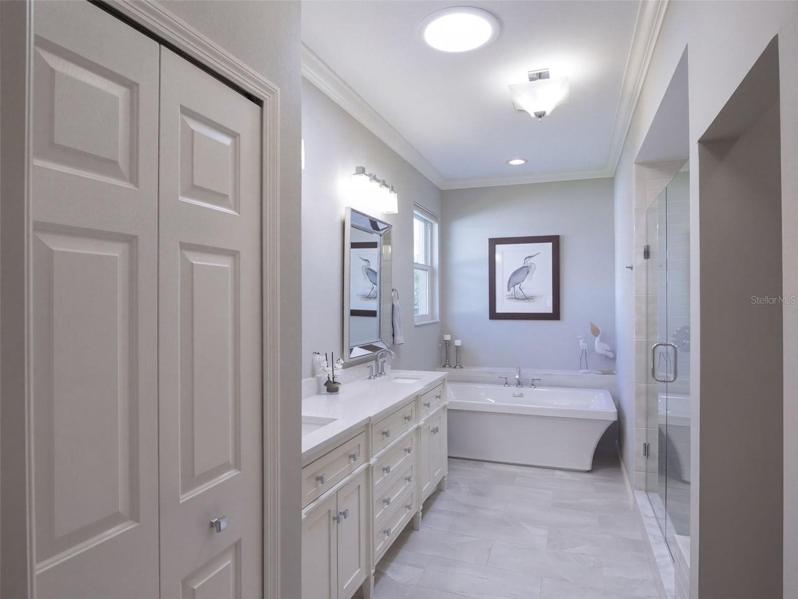 Lots of closet space and a large primary bathroom - 21411 ROYAL TROON DR, LEESBURG