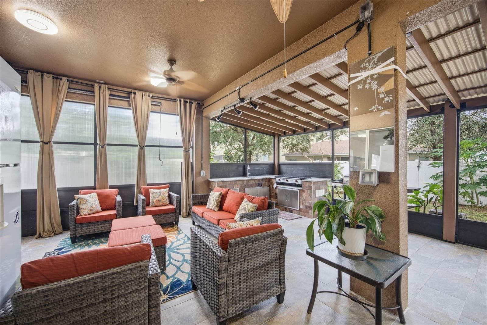 Rear Porch - 2524 CROSS MORE ST, VALRICO
