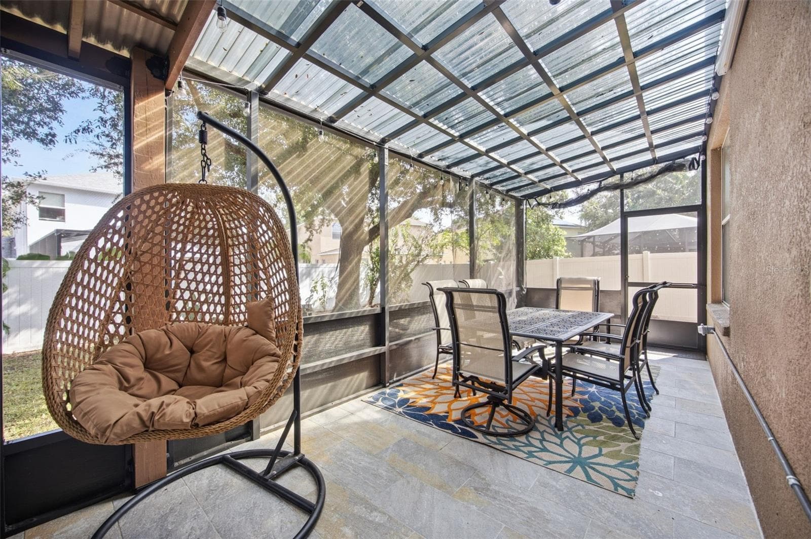 Rear Porch - 2524 CROSS MORE ST, VALRICO