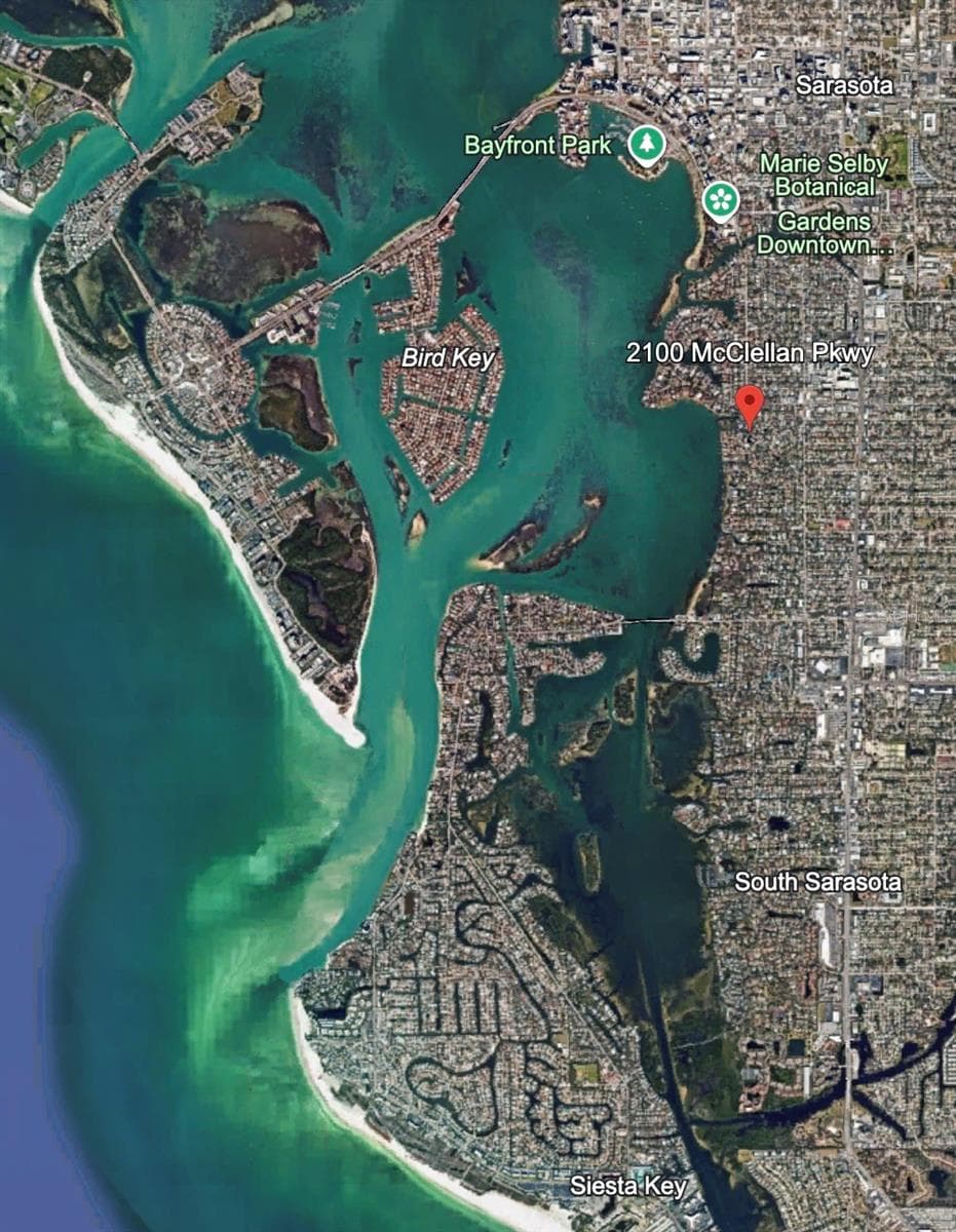 Central Sarasota location. - 2100 MCCLELLAN PKWY, SARASOTA