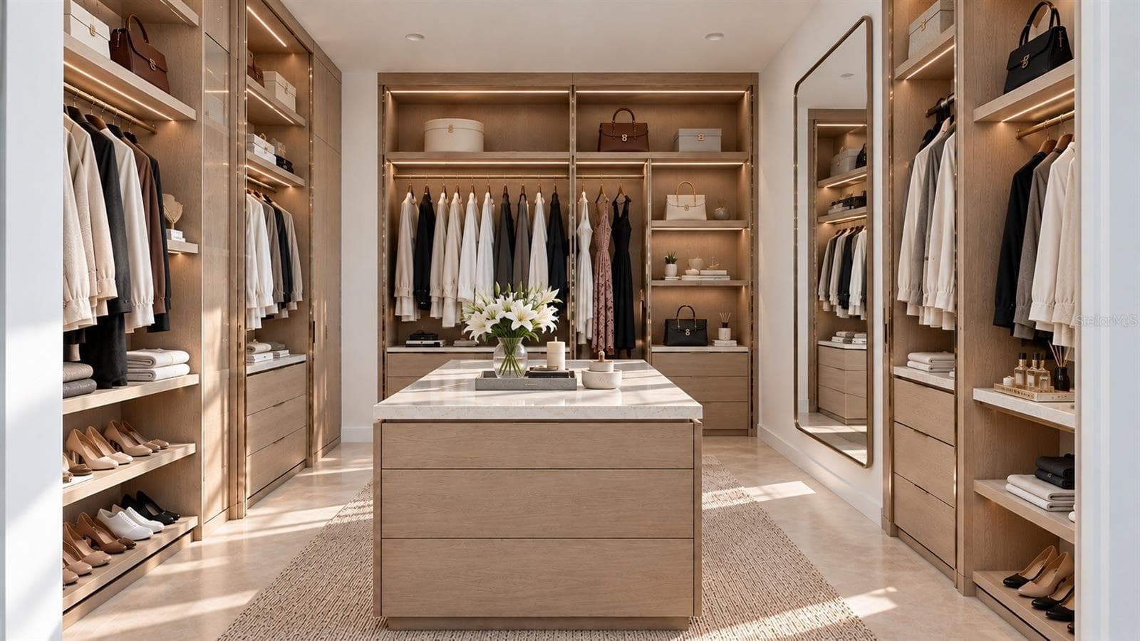 There is a His & Hers closet. Includes virtual staging. - 2100 MCCLELLAN PKWY, SARASOTA