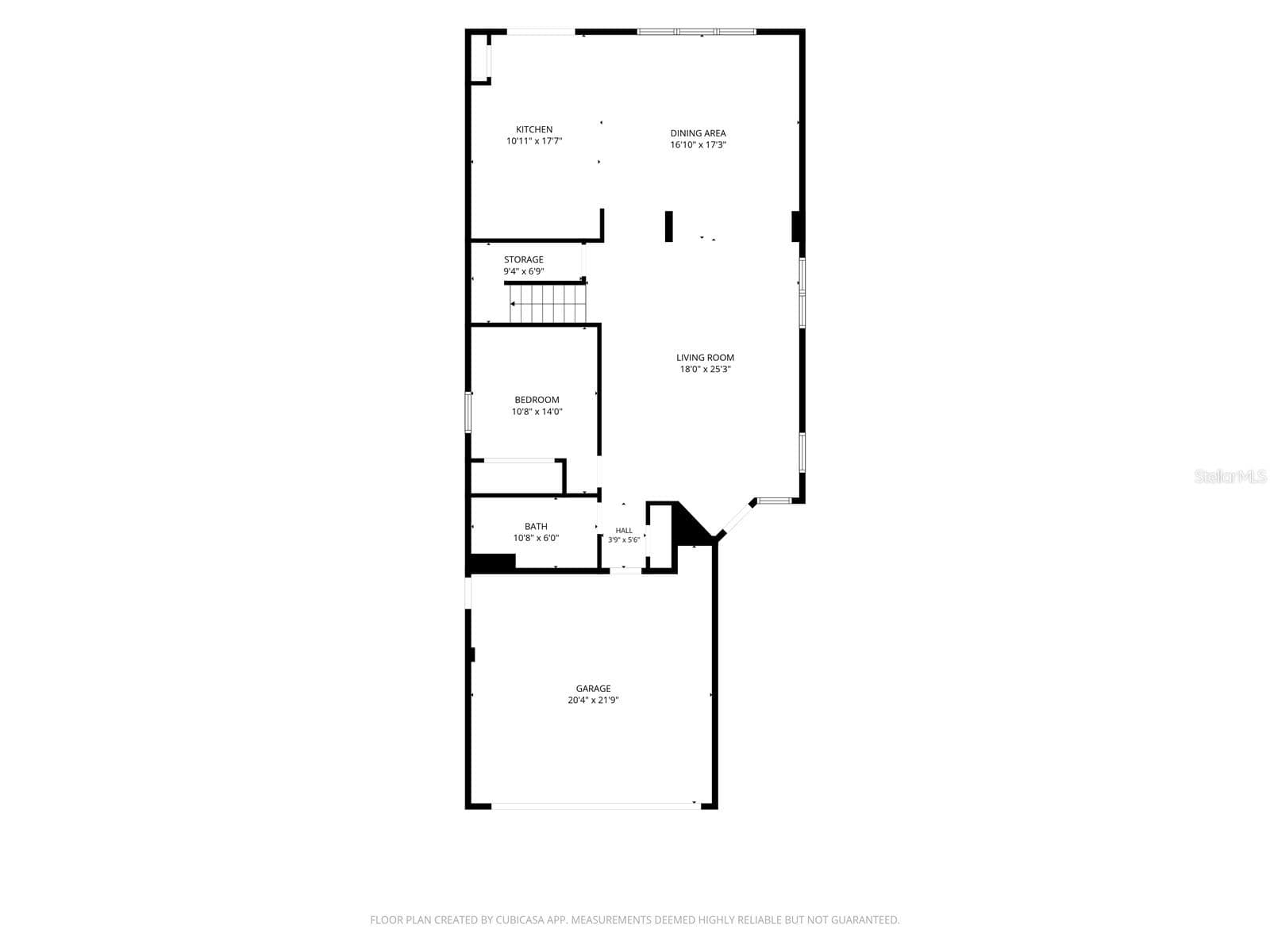 First Floor Floor Plan - 18801 SUNTERRA DR, LAND O LAKES