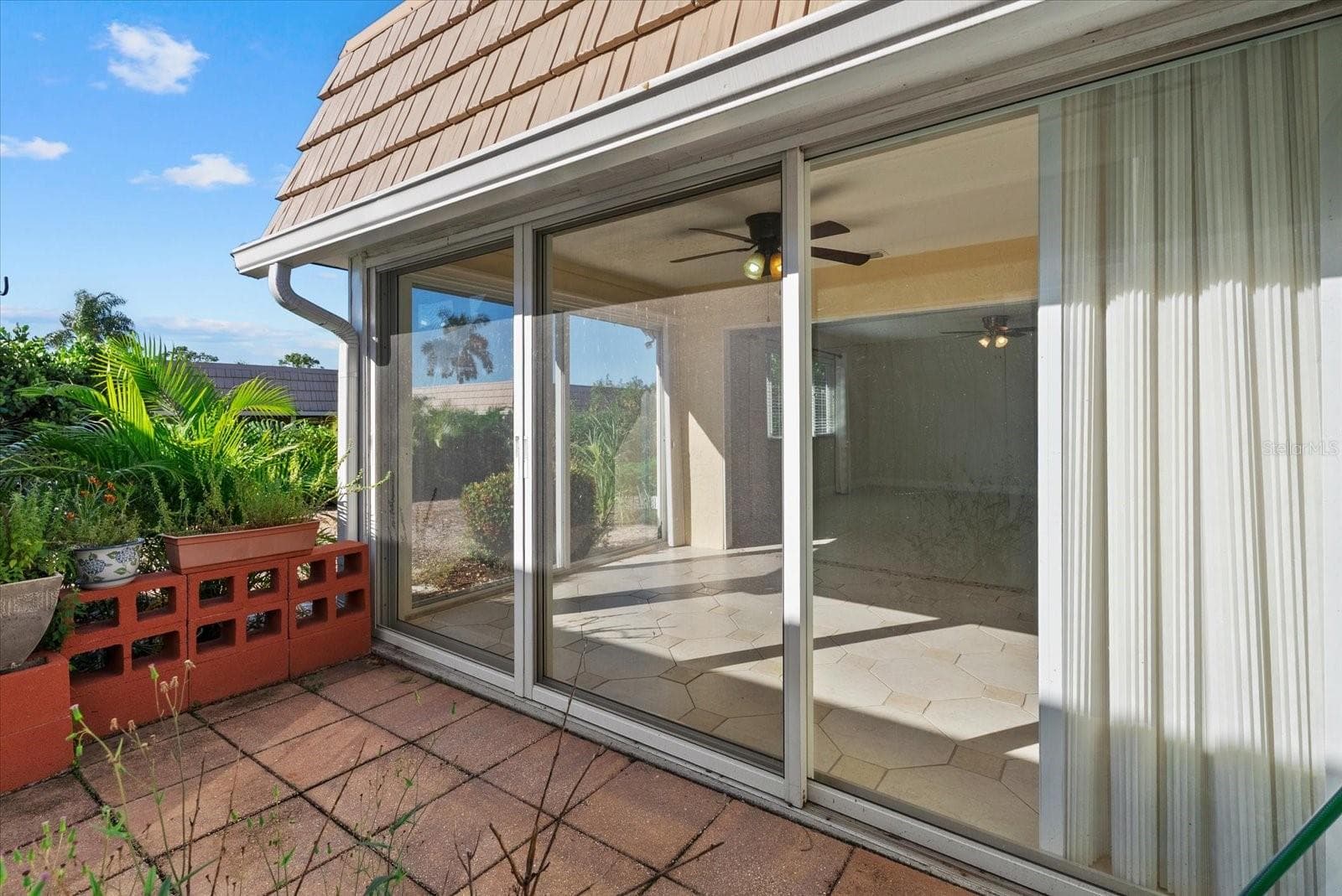 Rear Patio - 2320 AQUABLUFF PL #V274, SARASOTA