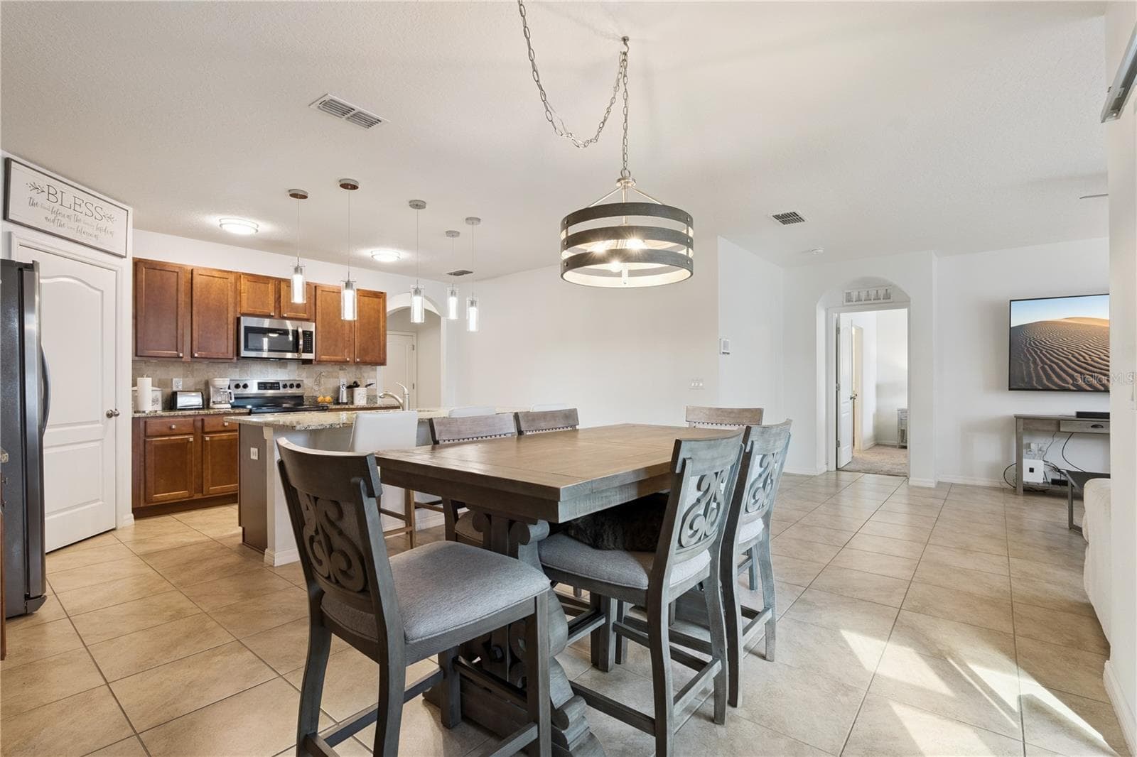 Dining Room towards Kitchen - 3139 BETHPAGE LOOP, MOUNT DORA