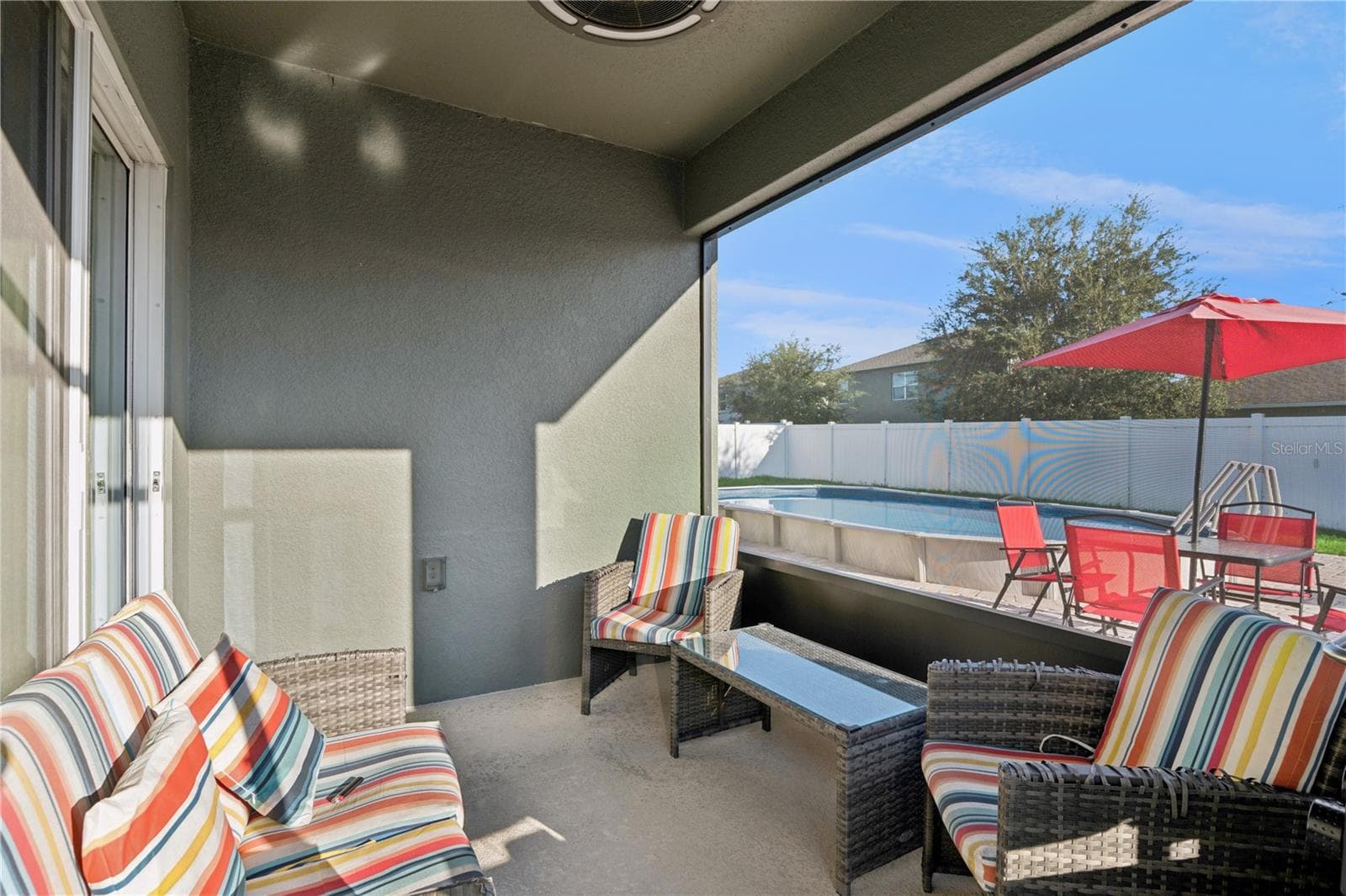 Rear Screened Porch - 3139 BETHPAGE LOOP, MOUNT DORA