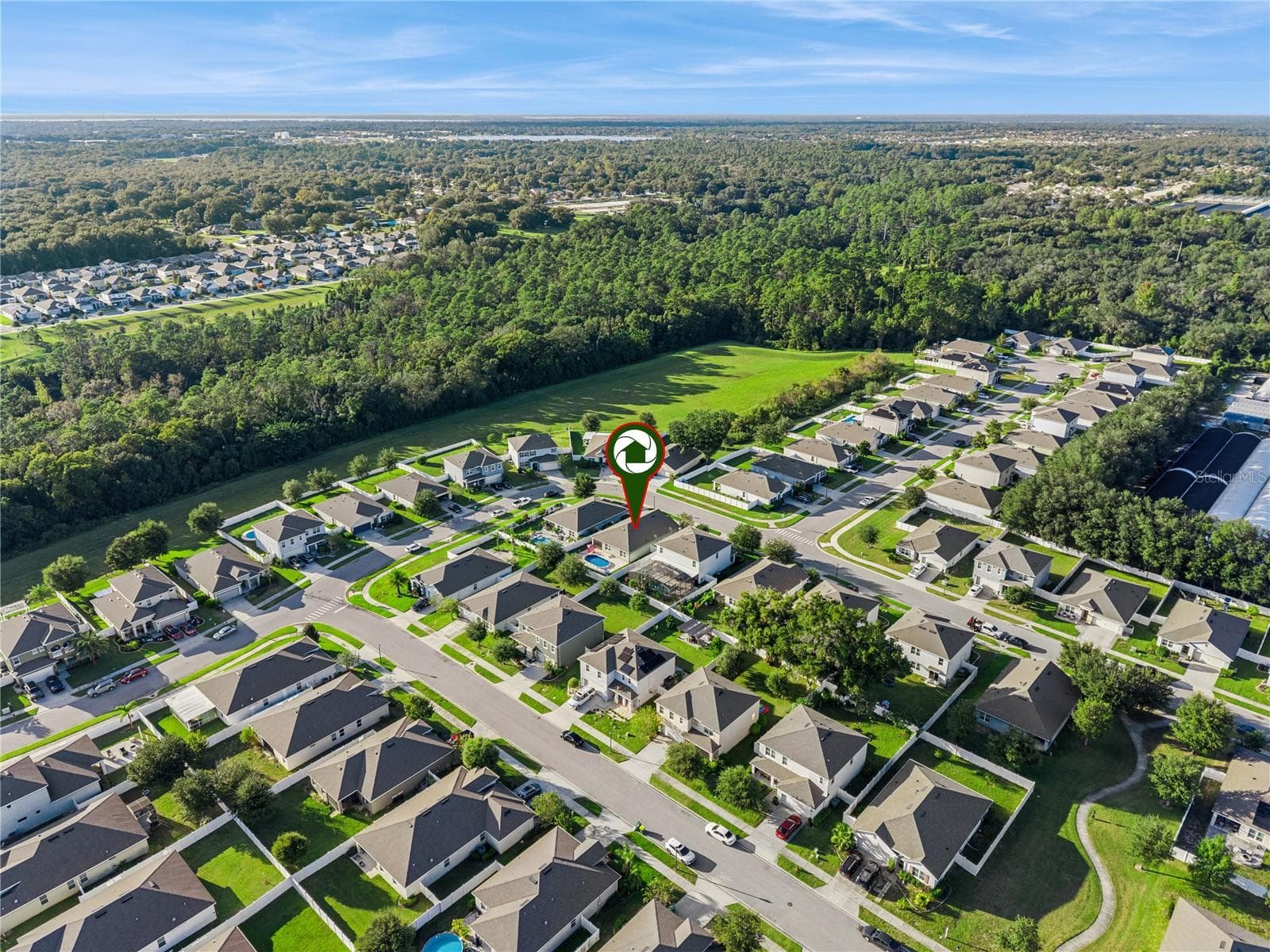 Aerial of Summerview Subdivision - 3139 BETHPAGE LOOP, MOUNT DORA