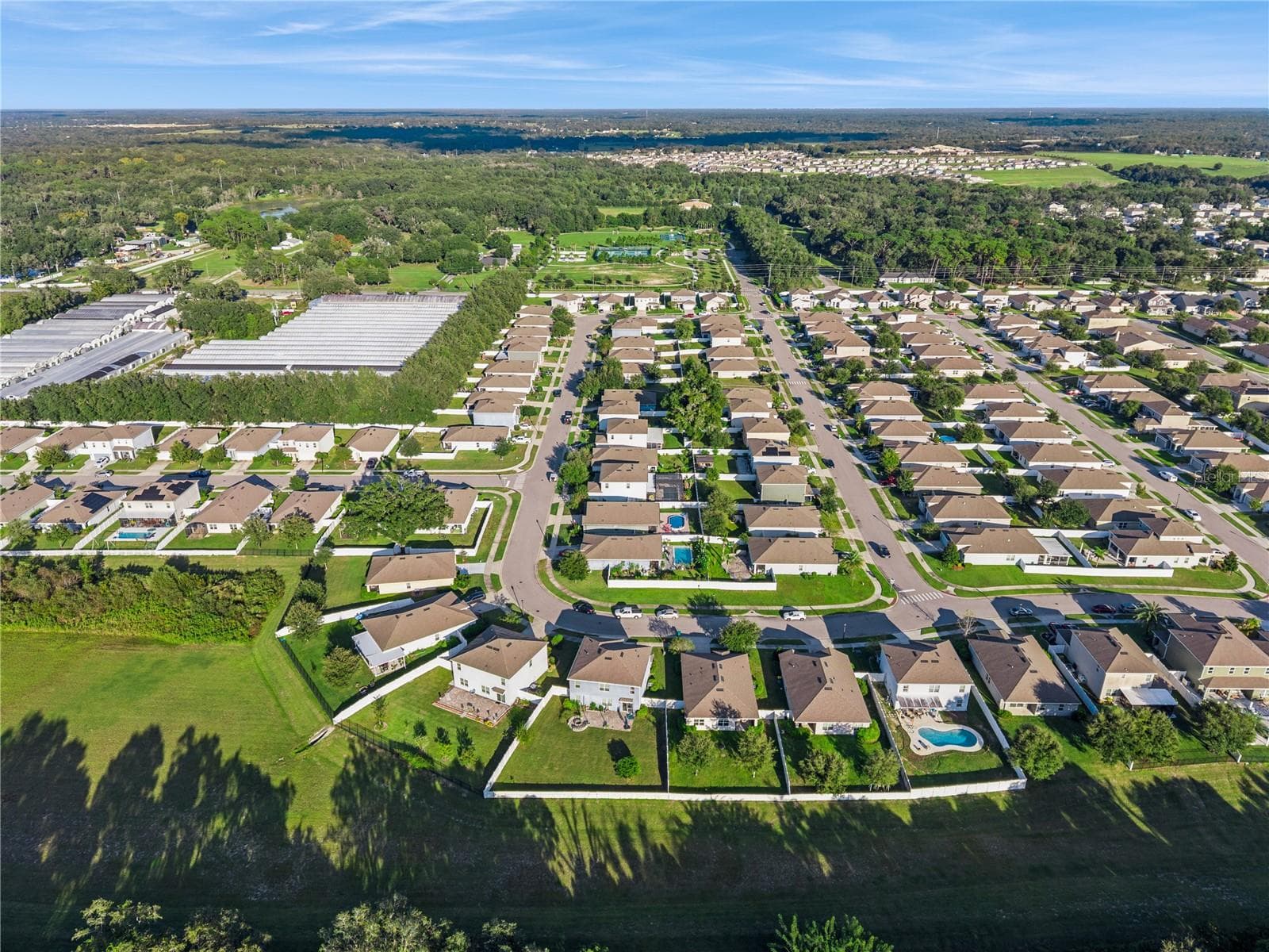 Aerial of Summerview Subdivision - 3139 BETHPAGE LOOP, MOUNT DORA