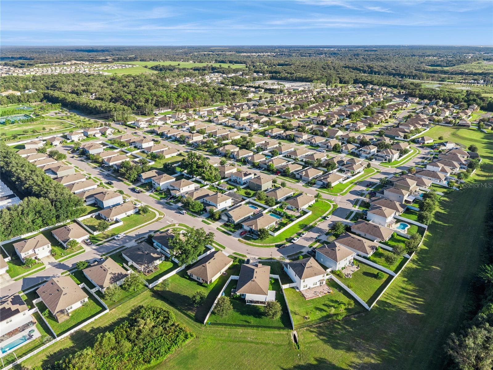 Aerial of Summerview Subdivision - 3139 BETHPAGE LOOP, MOUNT DORA