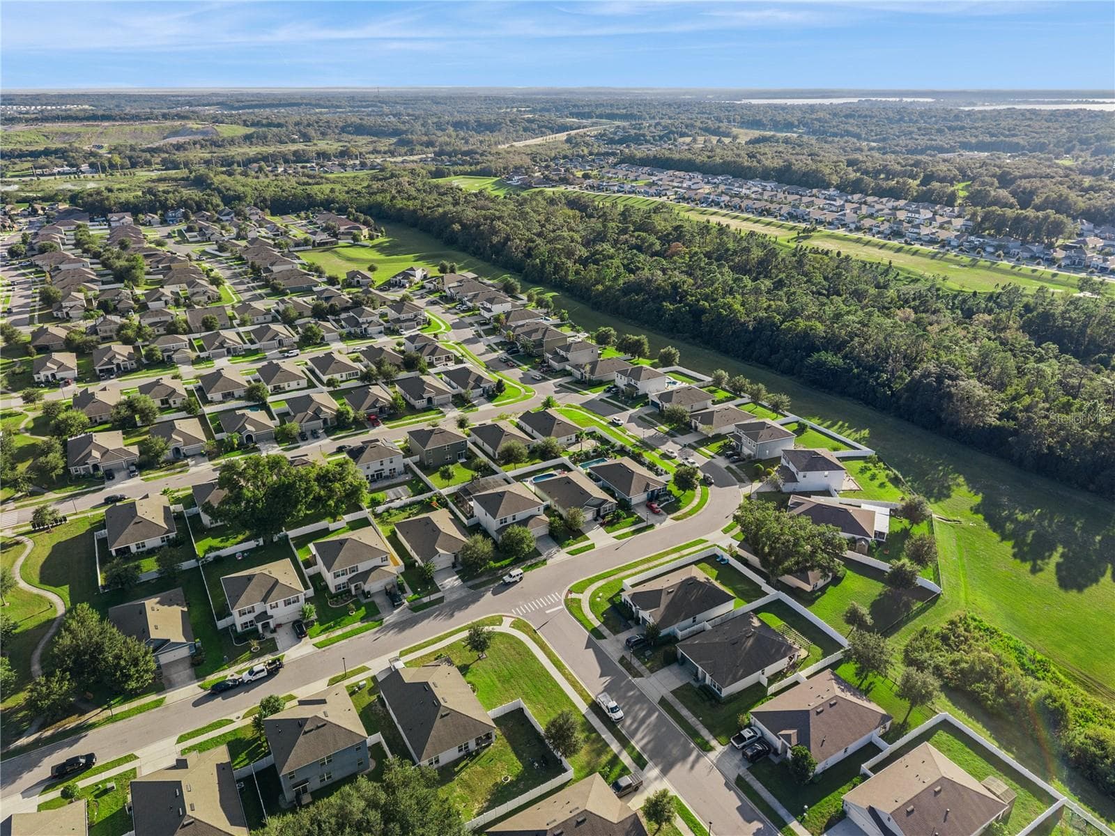 Aerial of Summerview Subdivision - 3139 BETHPAGE LOOP, MOUNT DORA