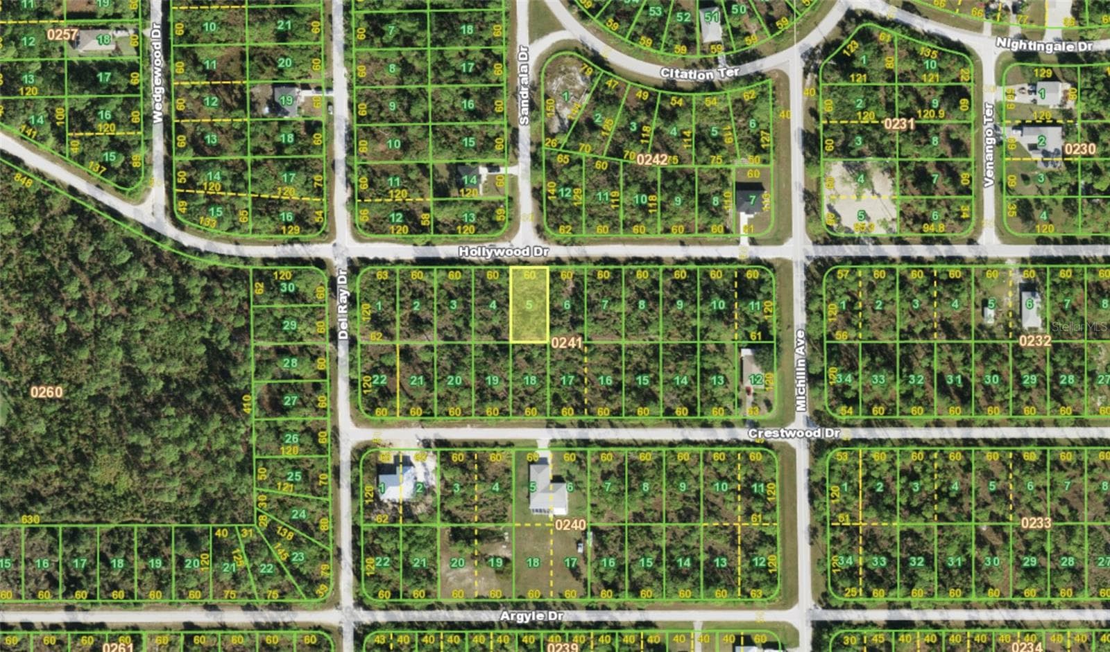Land at 27471 HOLLYWOOD DR, PUNTA GORDA, photo 3 of 3