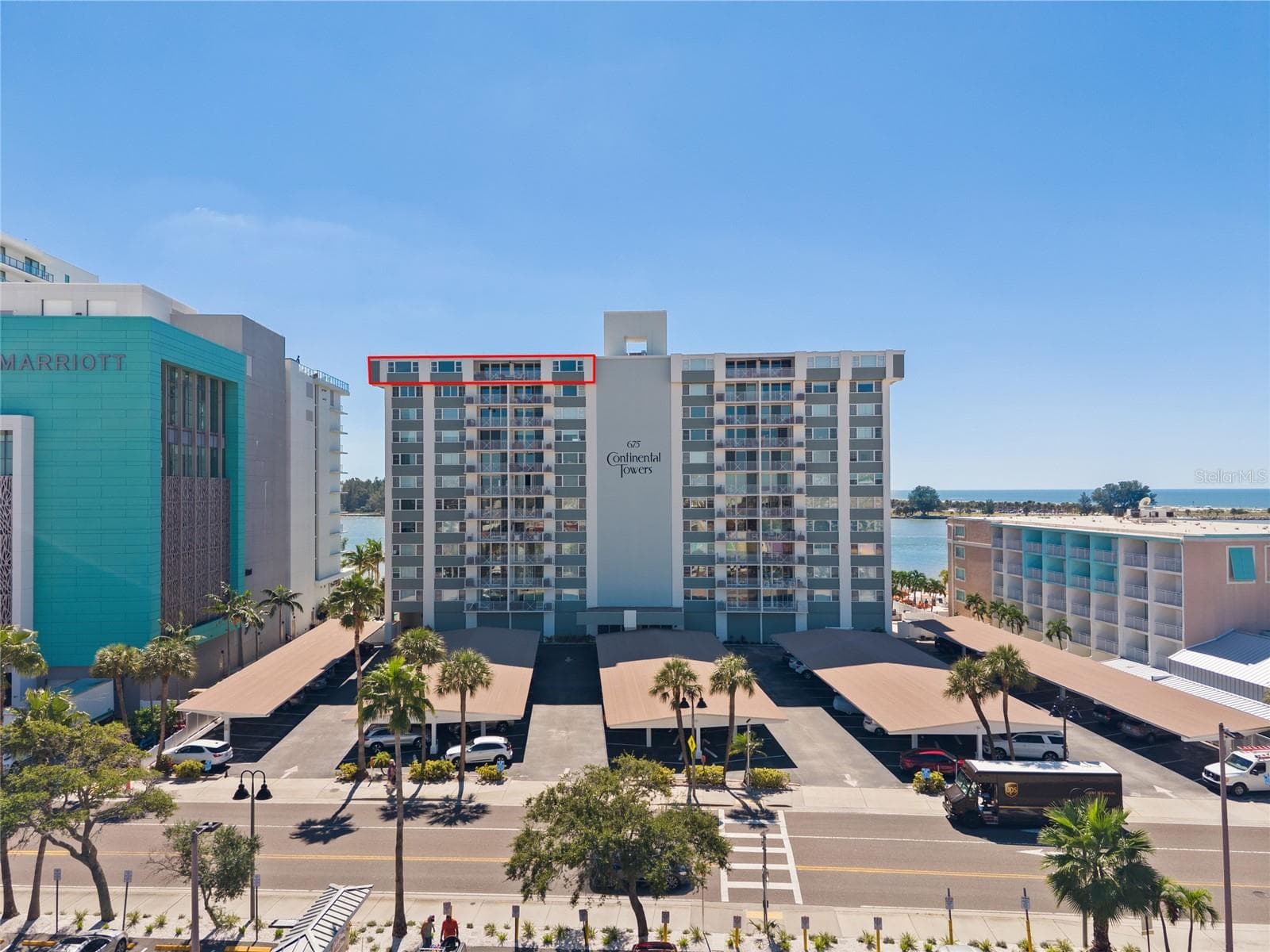 Condominium at 675 S GULFVIEW BLVD #PH4, CLEARWATER BEACH, photo 57 of 68