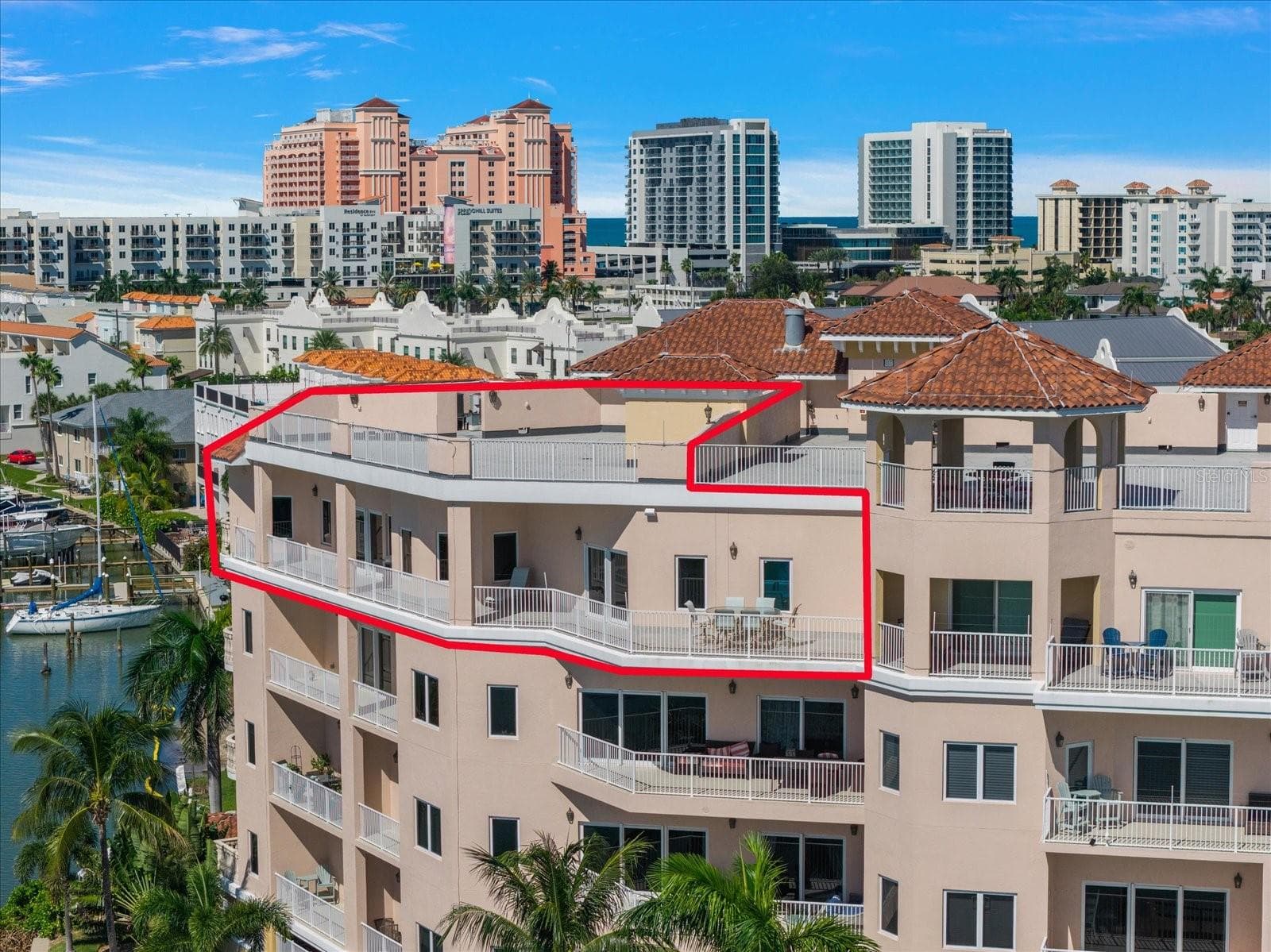 Condominium at 205 BRIGHTWATER DR #401, CLEARWATER BEACH, photo 49 of 62
