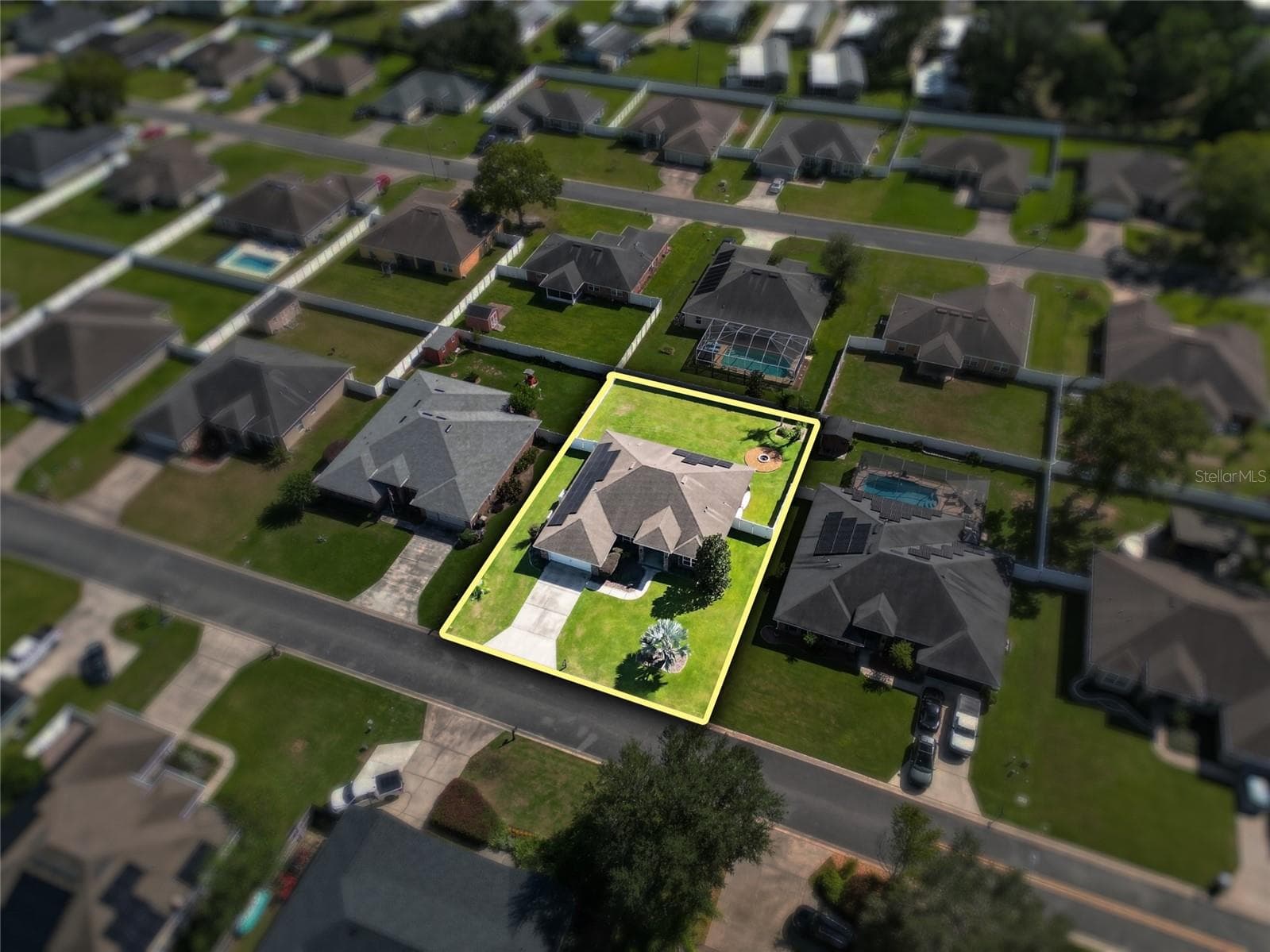 Aerial View - 6746 SE 12TH PL, OCALA