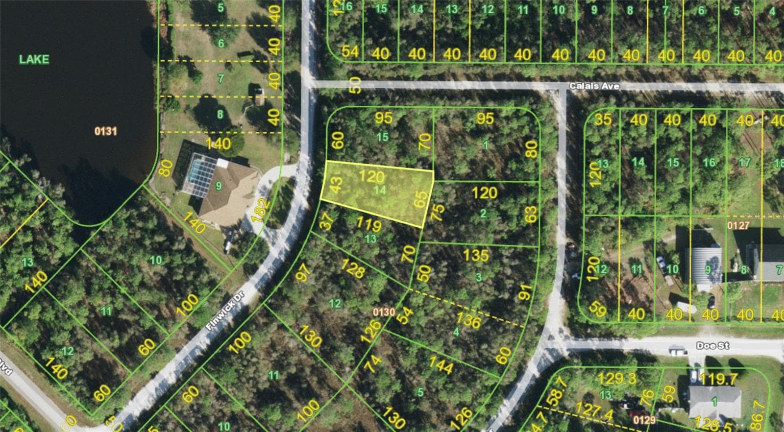 Land at 12258 FINWICK DR, PUNTA GORDA, photo 2 of 3