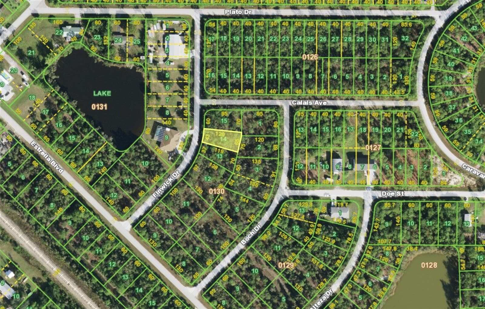 Land at 12258 FINWICK DR, PUNTA GORDA, photo 3 of 3