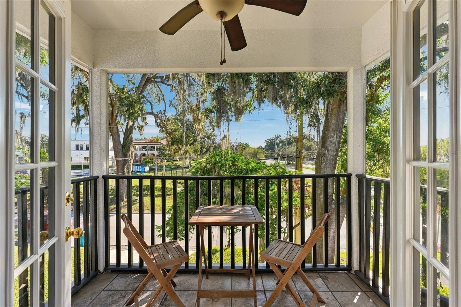 Patio off Primary Bedroom - 2202 ELIZABETH AVE #B, ORLANDO