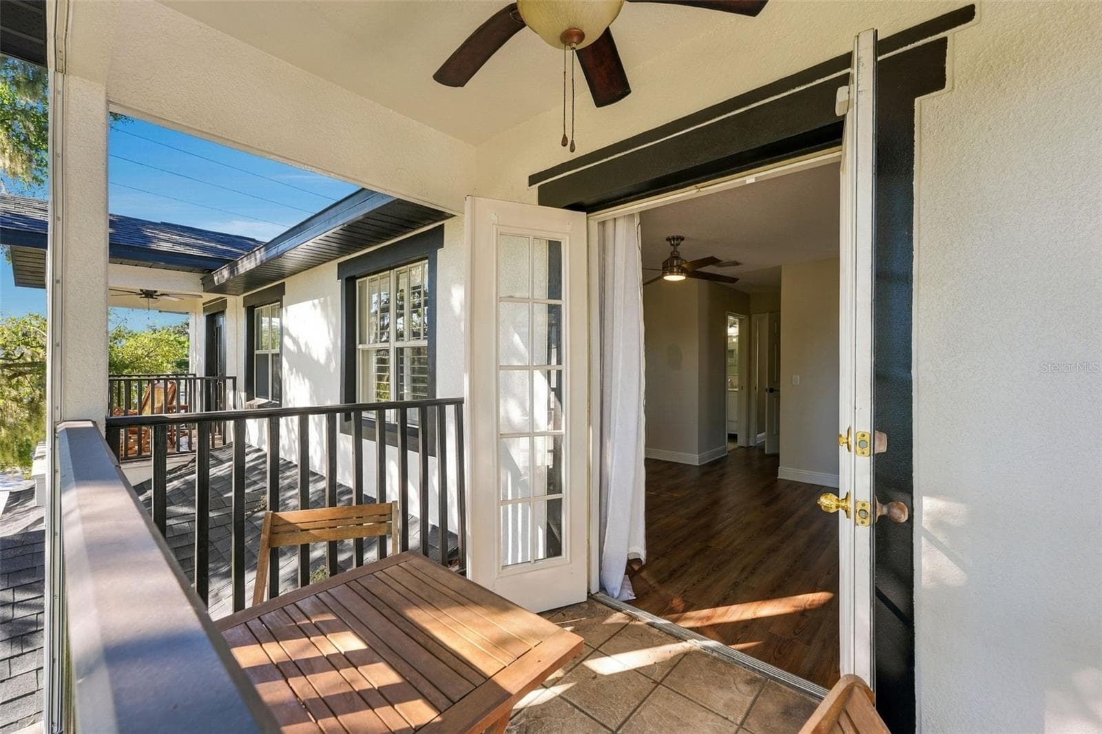 Patio off Primary Bedroom - 2202 ELIZABETH AVE #B, ORLANDO