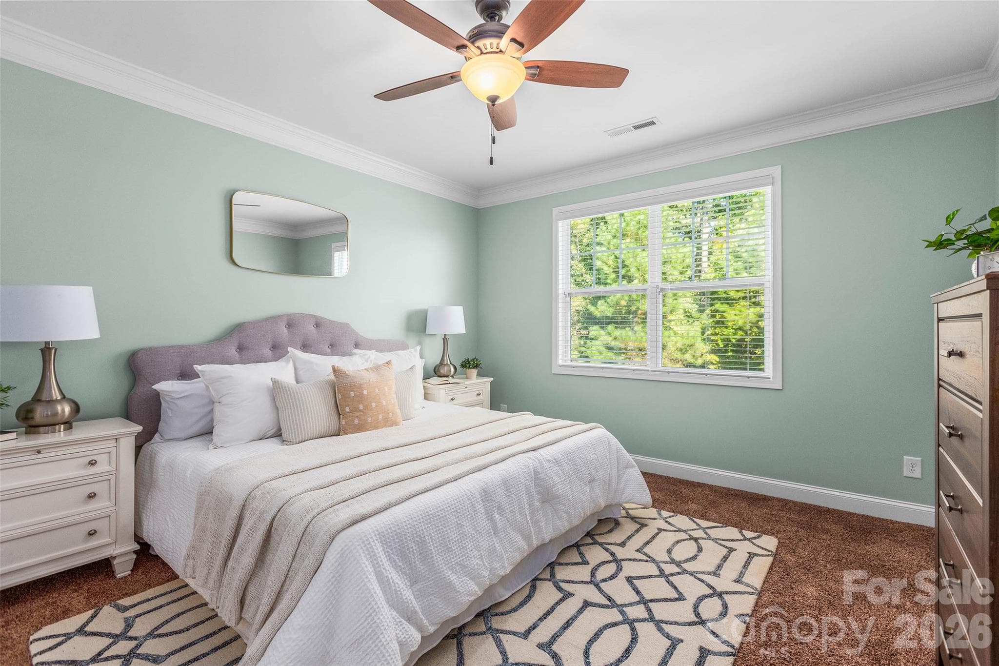 Primary Suite overlooking backyard - 4300 Legacy Drive, Denver