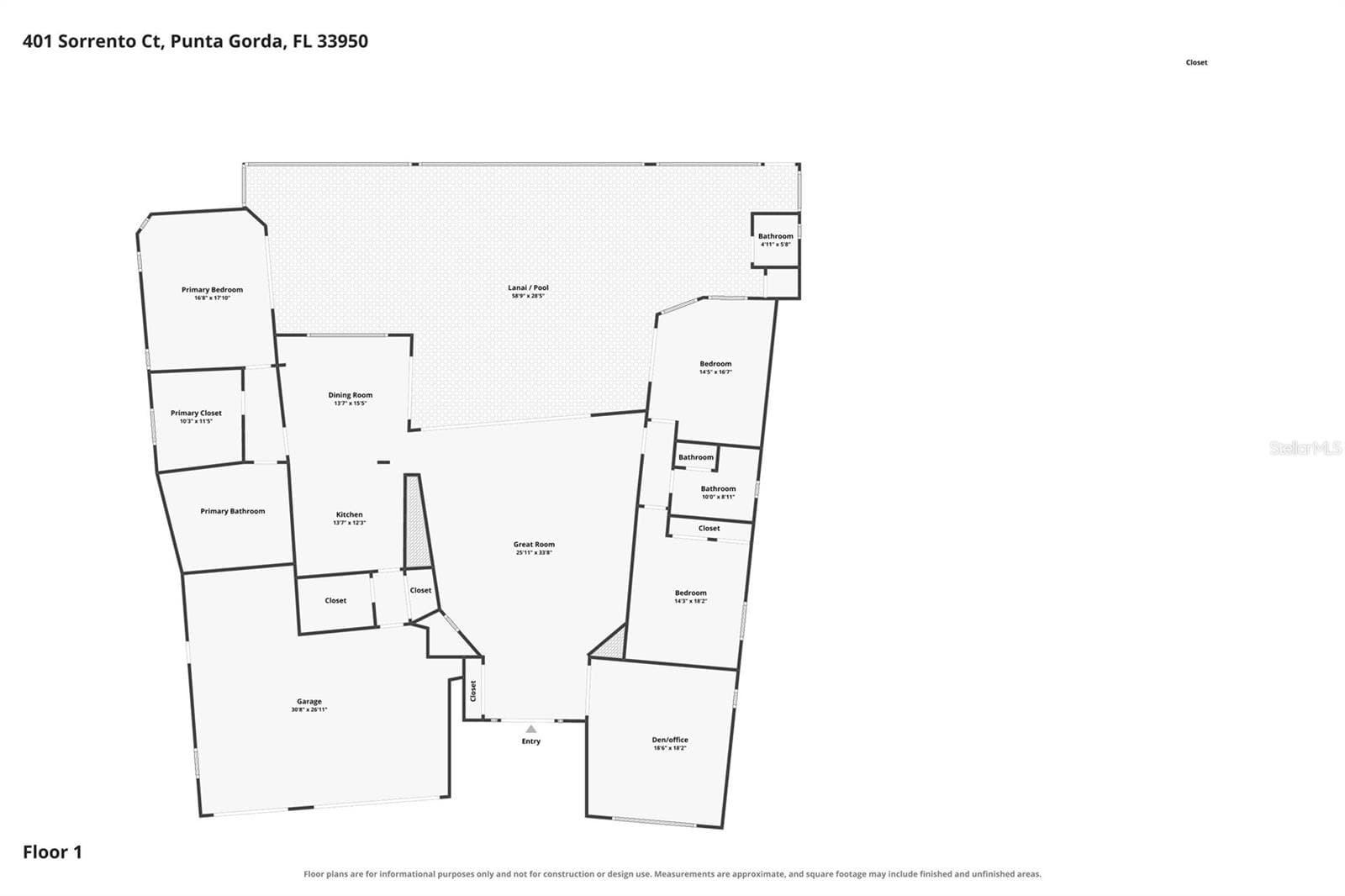 Single Family Residence at 401 SORRENTO CT, PUNTA GORDA, photo 70 of 70