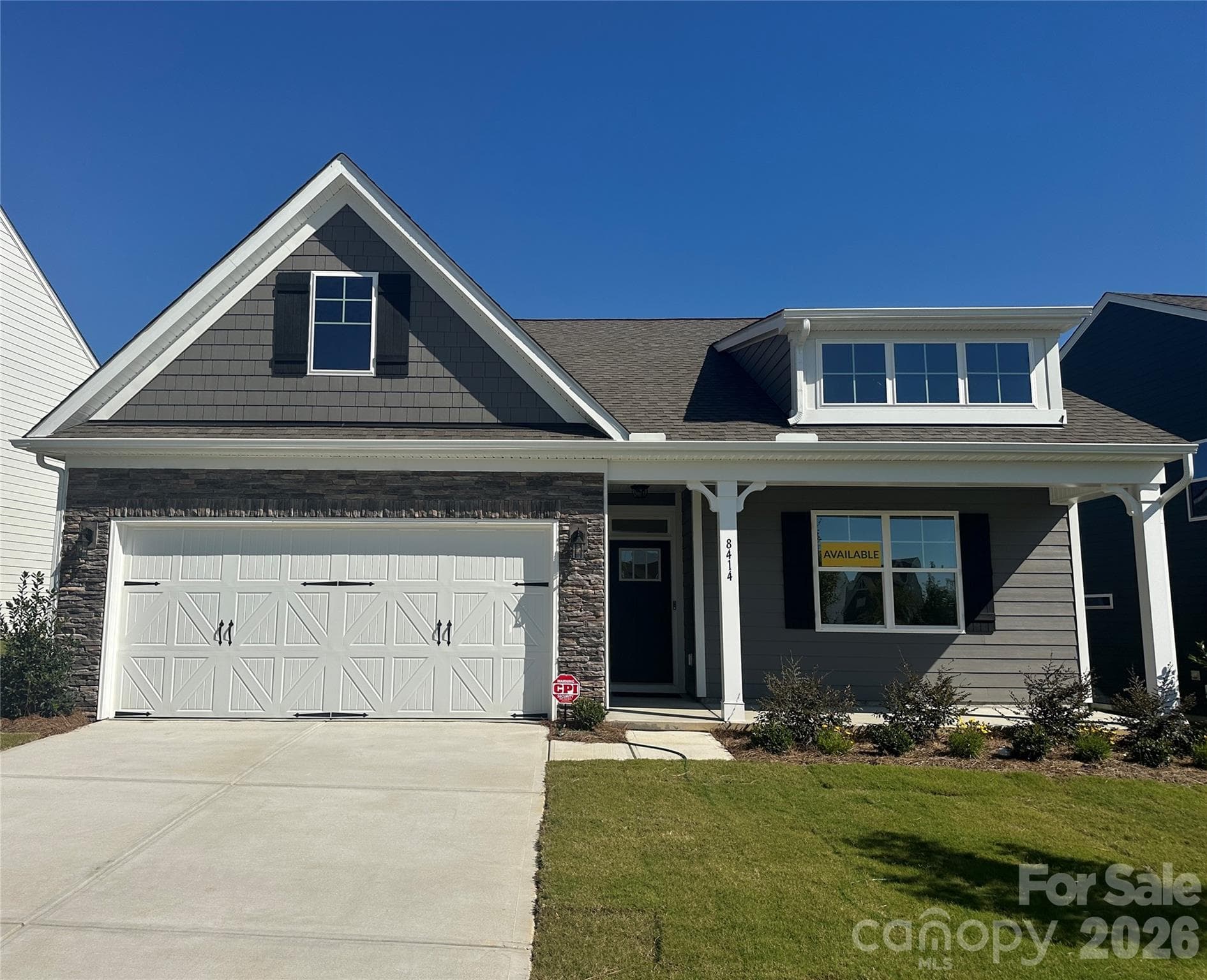 Homesite 354 features a Stanley B floorplan - 8414 Acadia Parkway, Sherrills Ford