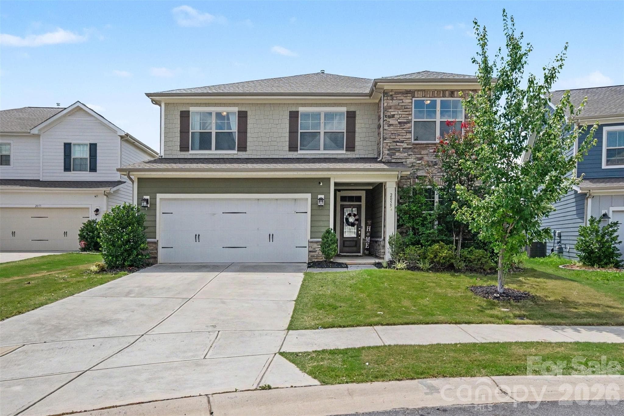 Welcome to fabulous Weddington Pointe - this home lies on a sidewalk-lined cul-de-sac. - 2055 Yearden Lane, Monroe
