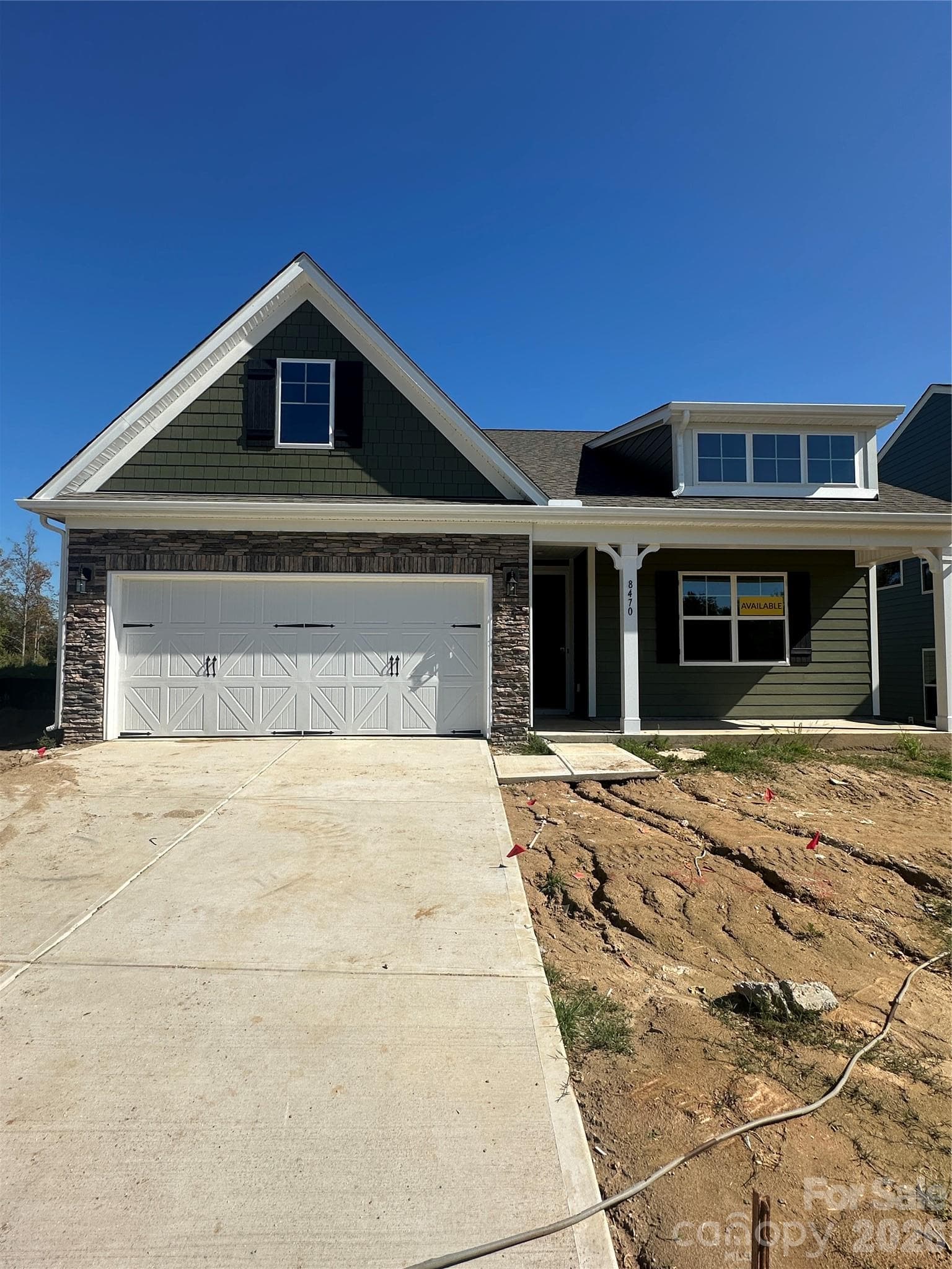 Homesite 368 features a Stanley B floorplan - 8470 Acadia Parkway, Sherrills Ford