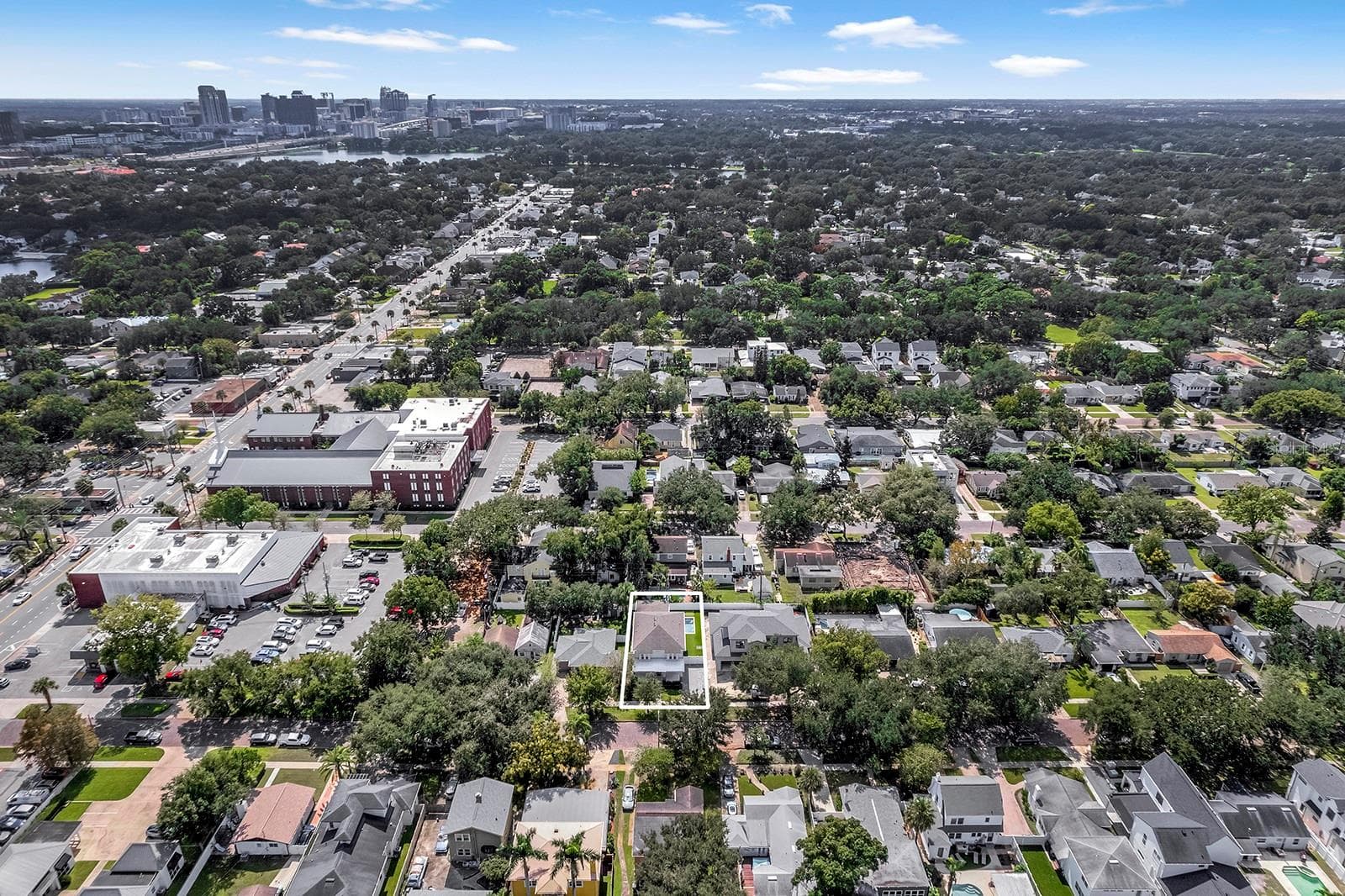 Aerial - 800 W HARVARD ST, ORLANDO