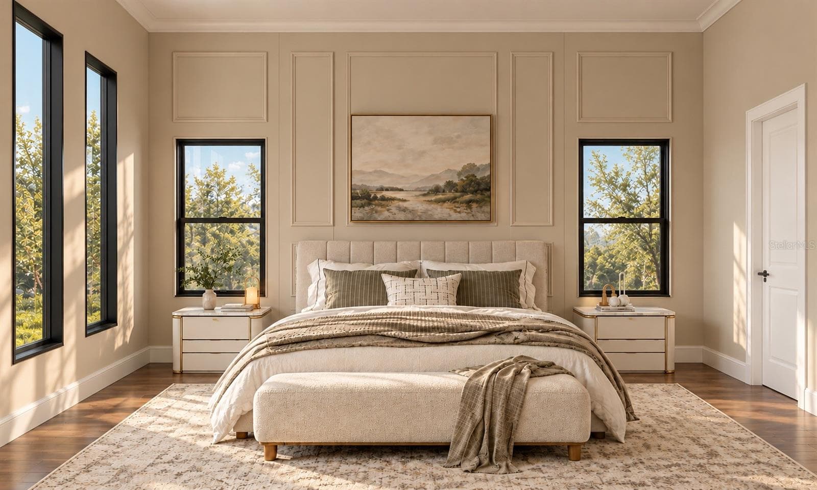 Virtual image - MASTER BEDROOM - 6518 SAWYER SHORES LN, WINDERMERE