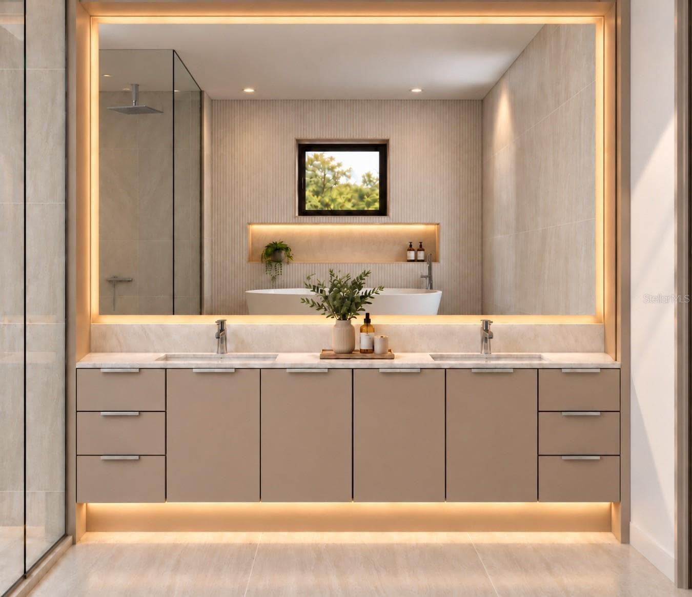 Virtual image - MASTER BATH - 6518 SAWYER SHORES LN, WINDERMERE