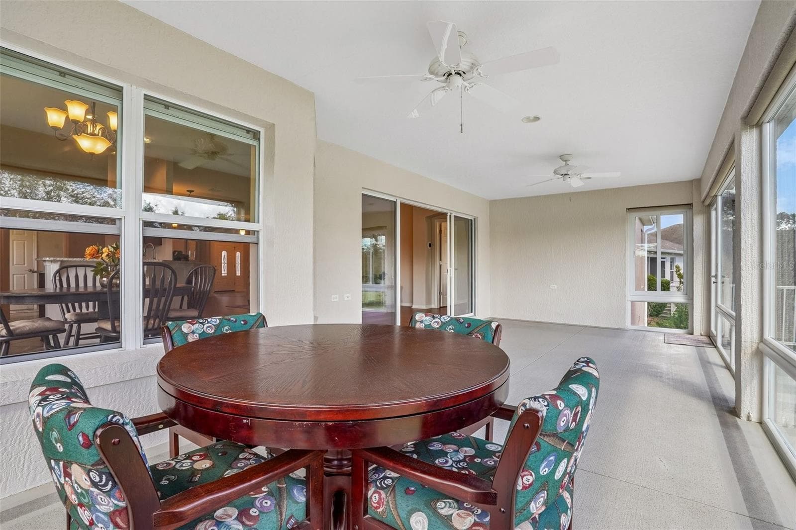 Enclosed Lanai with Panoramic Water View - 494 ARBELLA LOOP, THE VILLAGES