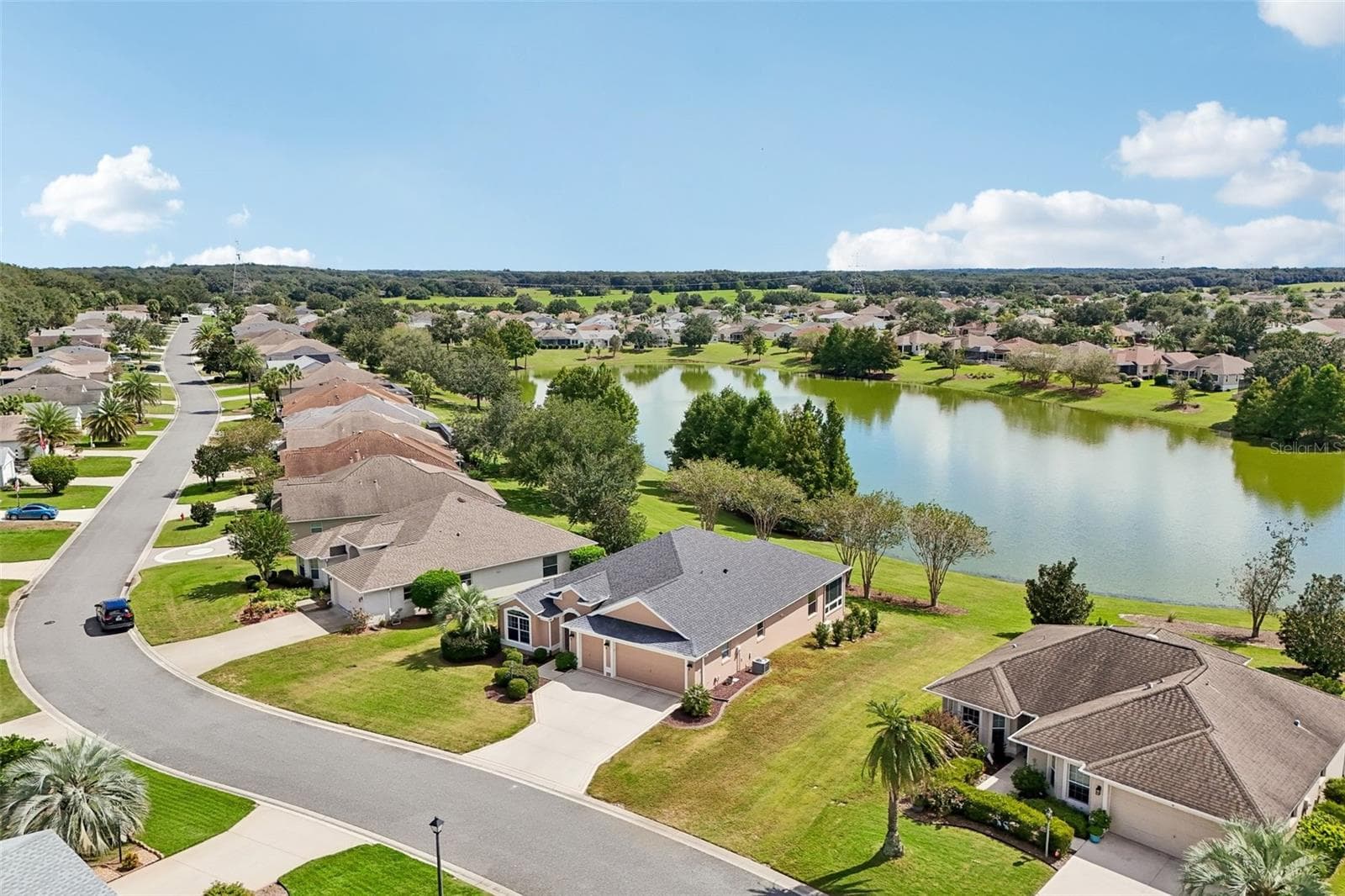 Aerial View - 494 ARBELLA LOOP, THE VILLAGES