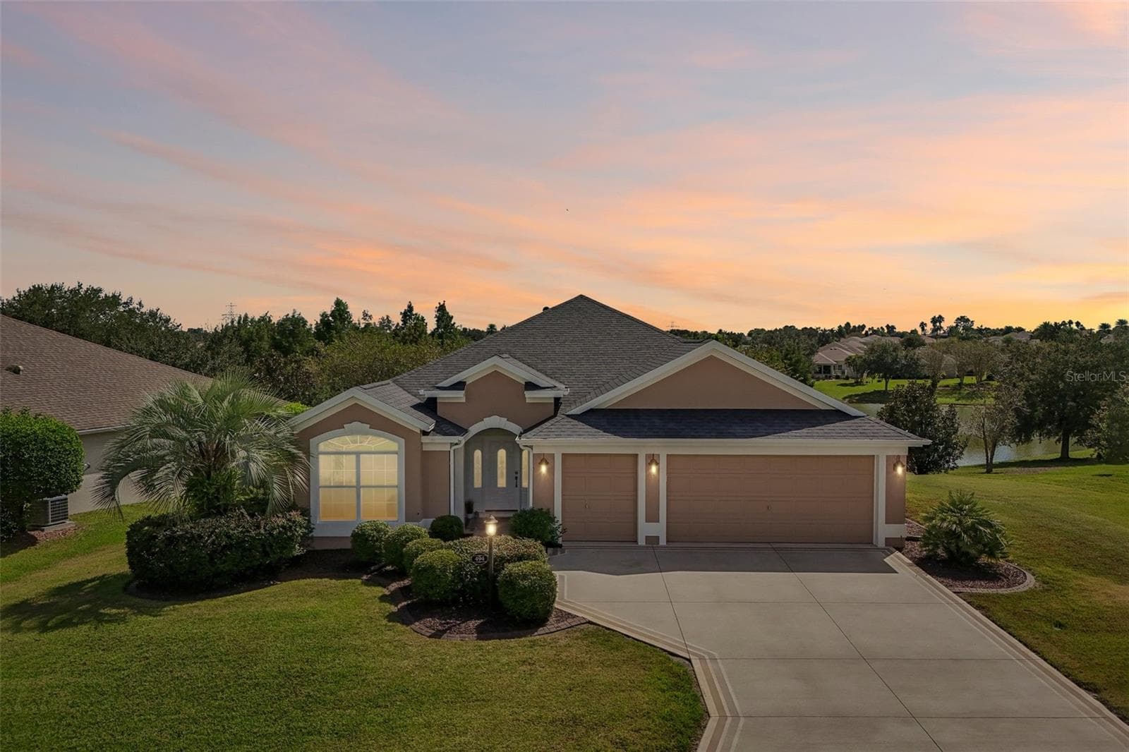 Twilight Front Exterior - 494 ARBELLA LOOP, THE VILLAGES