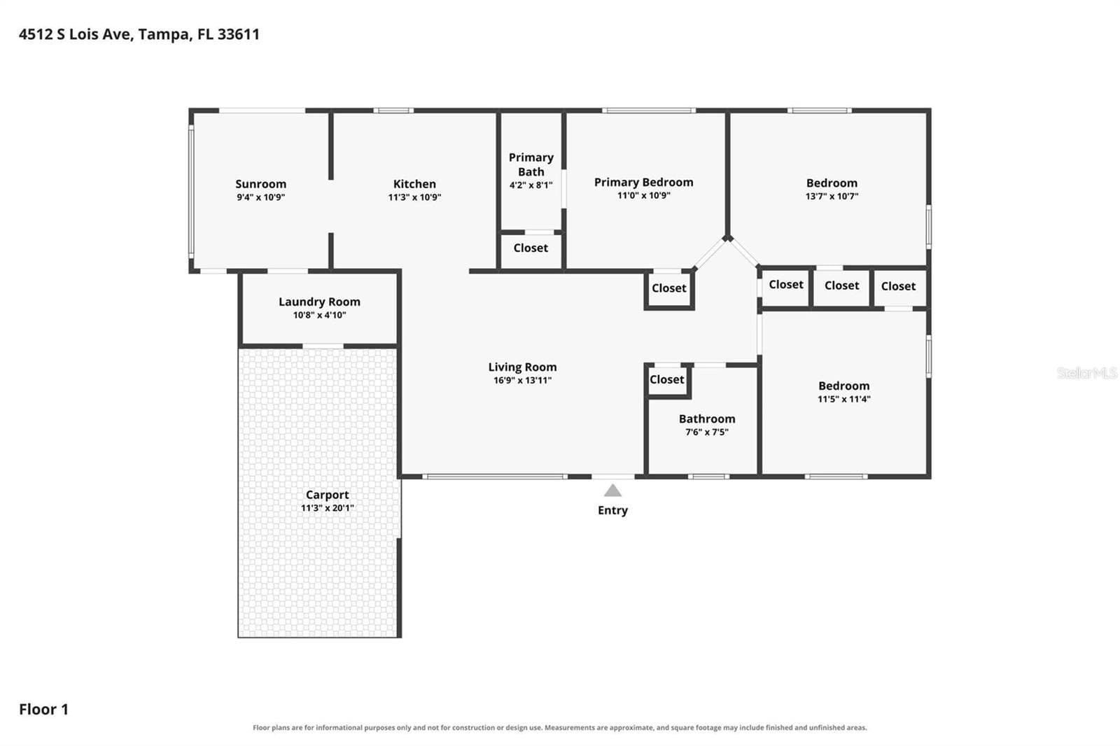 Single Family Residence at 4512 S LOIS AVE, TAMPA, photo 31 of 37