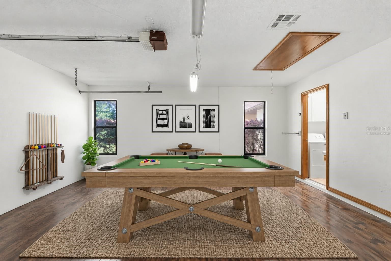 Virtually staged garage - 18644 FURMAN DR, SPRING HILL
