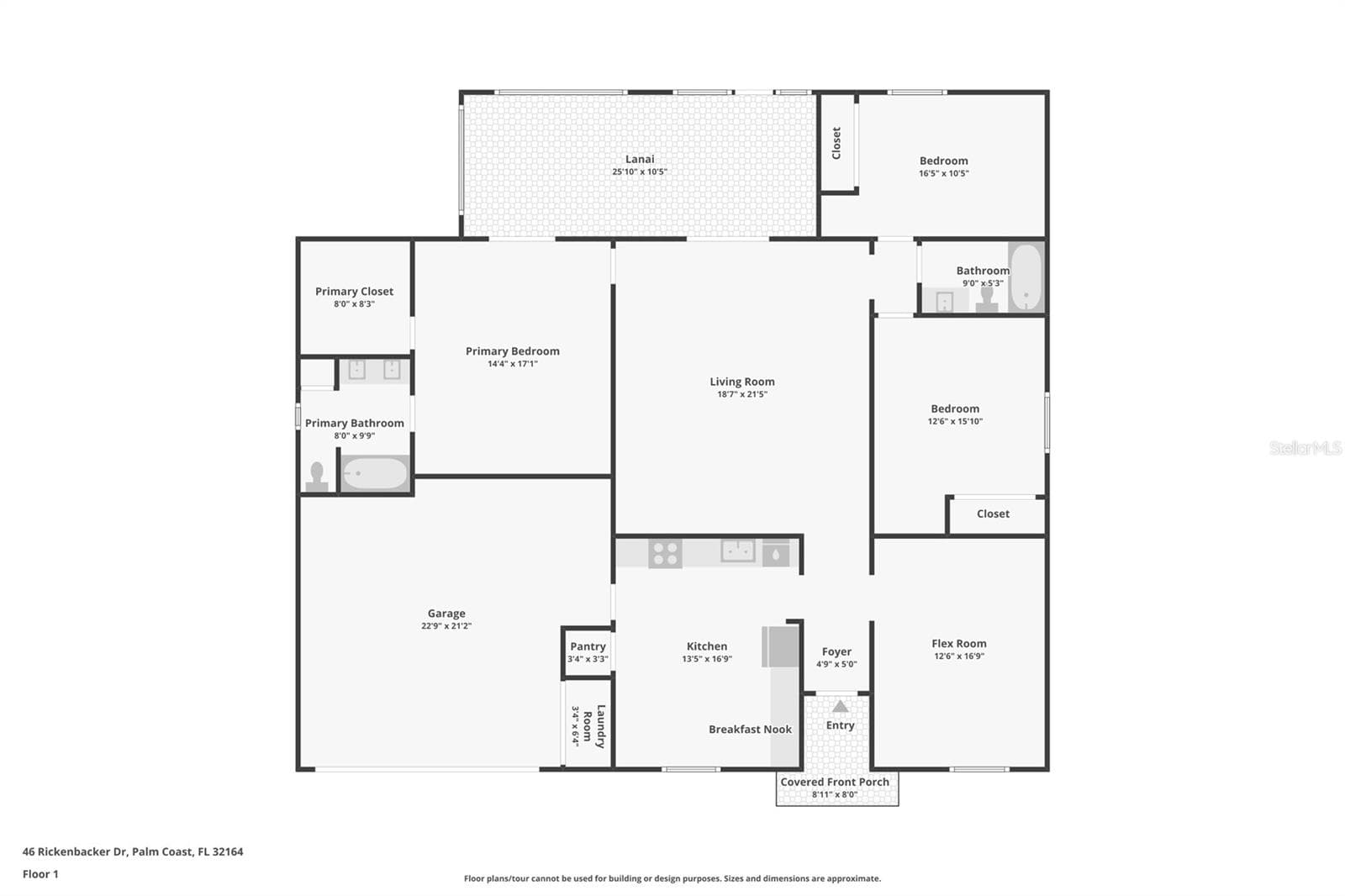 Single Family Residence at 46 RICKENBACKER DR, PALM COAST, photo 57 of 57