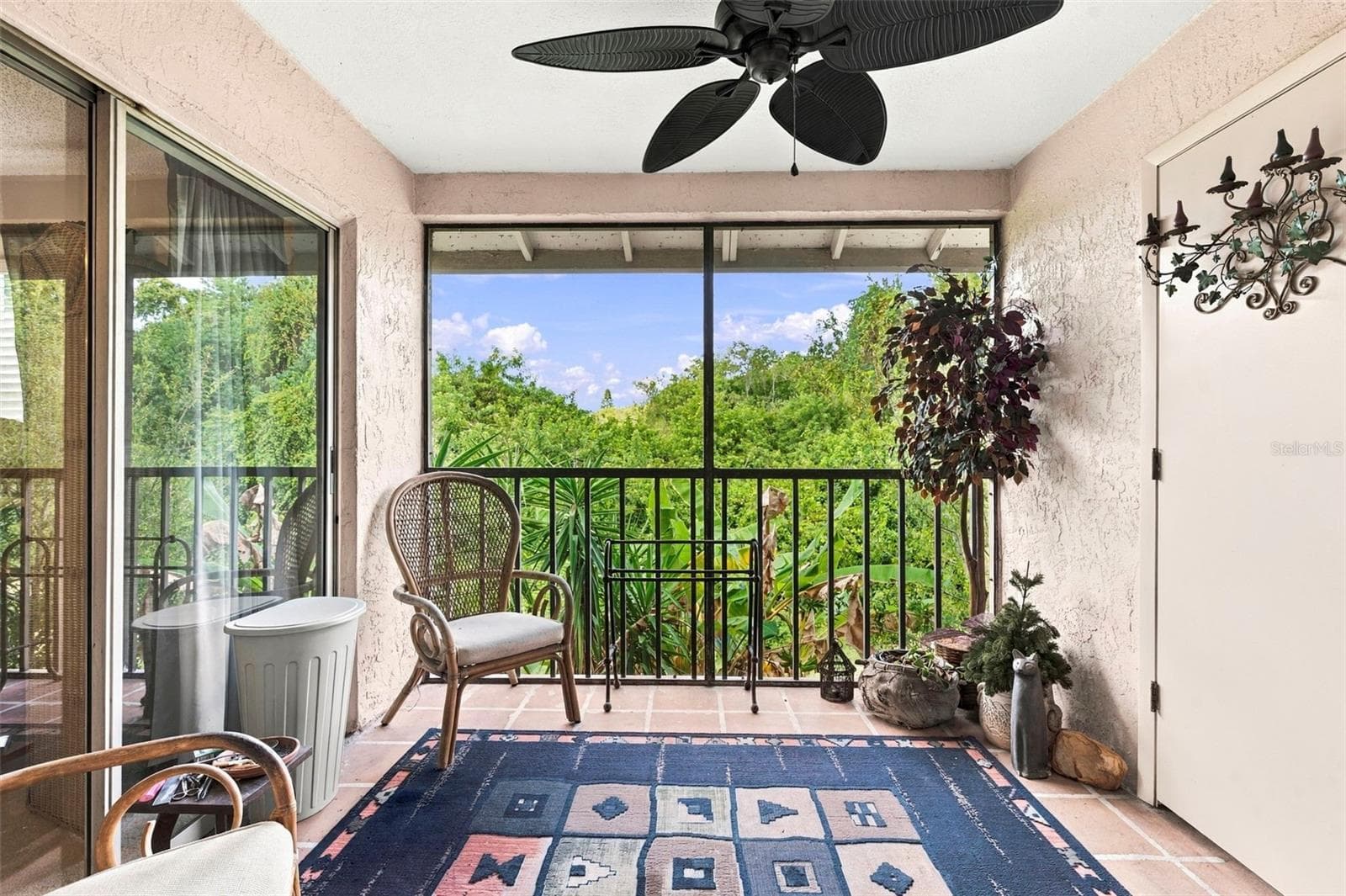 Balcony overlooking green space - 11201 122ND AVE #190, LARGO
