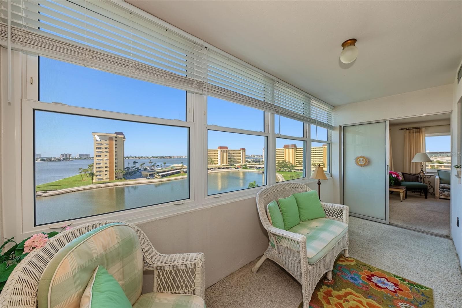 Lanai with views - 4575 COVE CIR #709, ST PETERSBURG