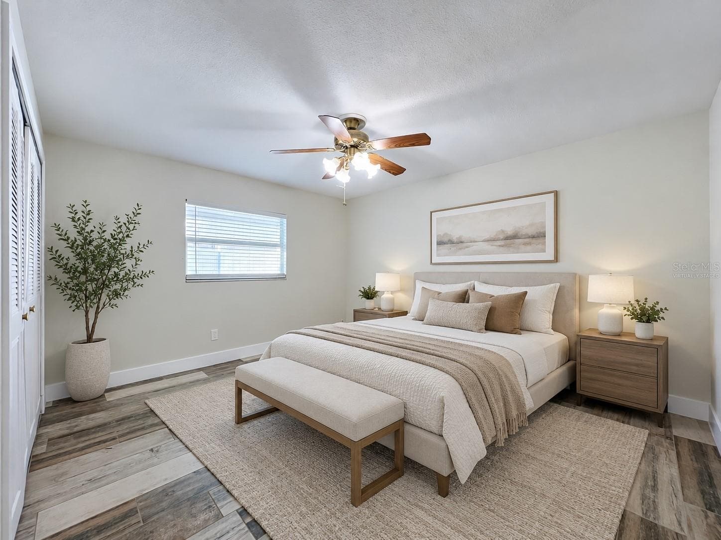 Virtually Staged Bedroom-Far Right - 346 ELKHORN CT, WINTER PARK