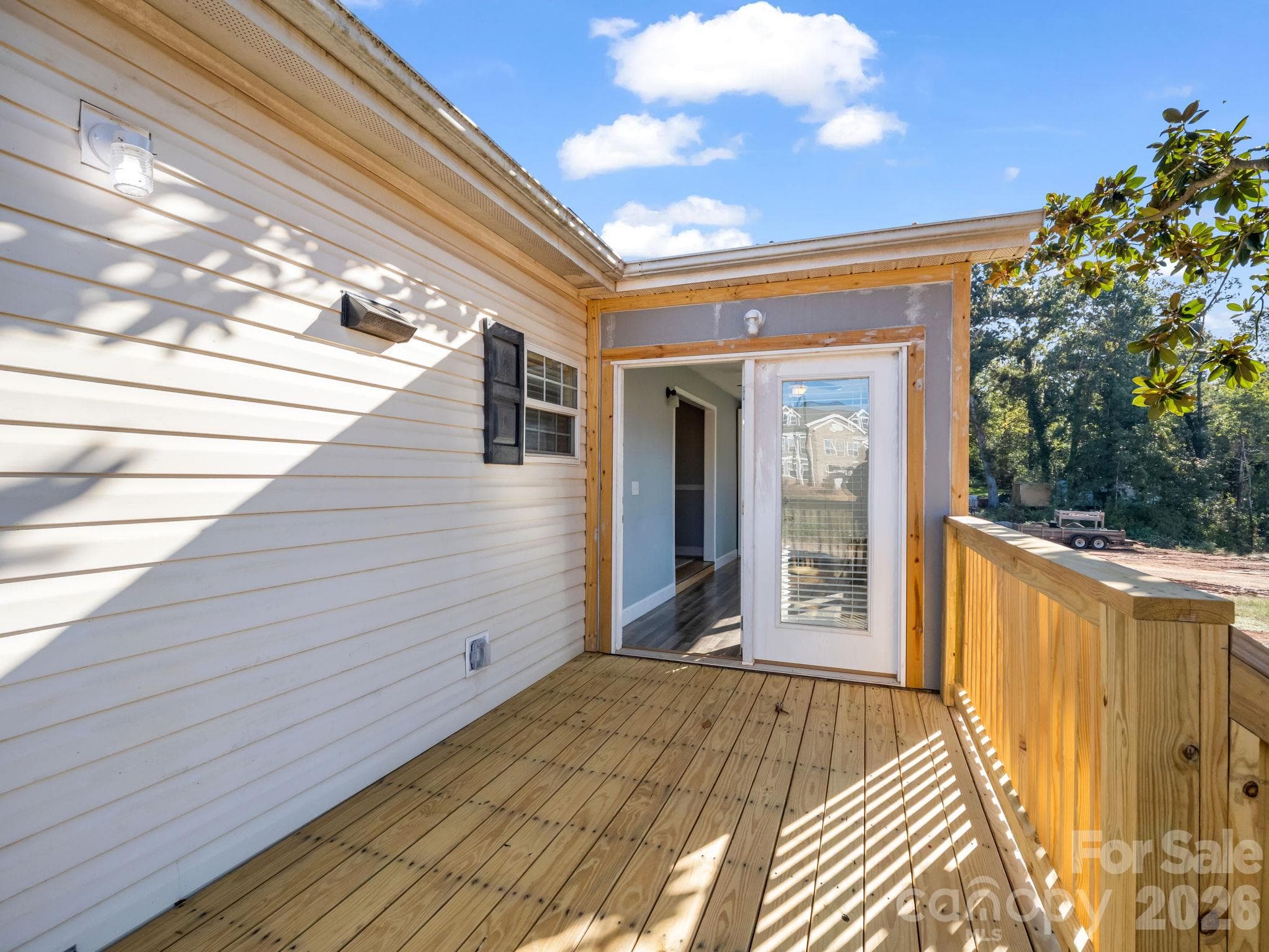Rear Deck - 164 Hamilton Street, Spindale