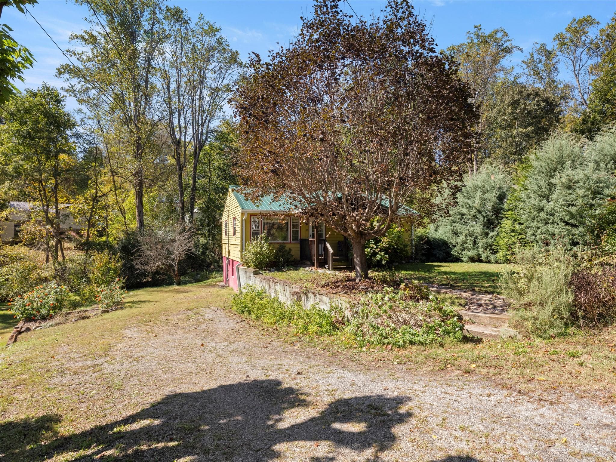 Mature landscaping - 21 Rosemary Road, Asheville