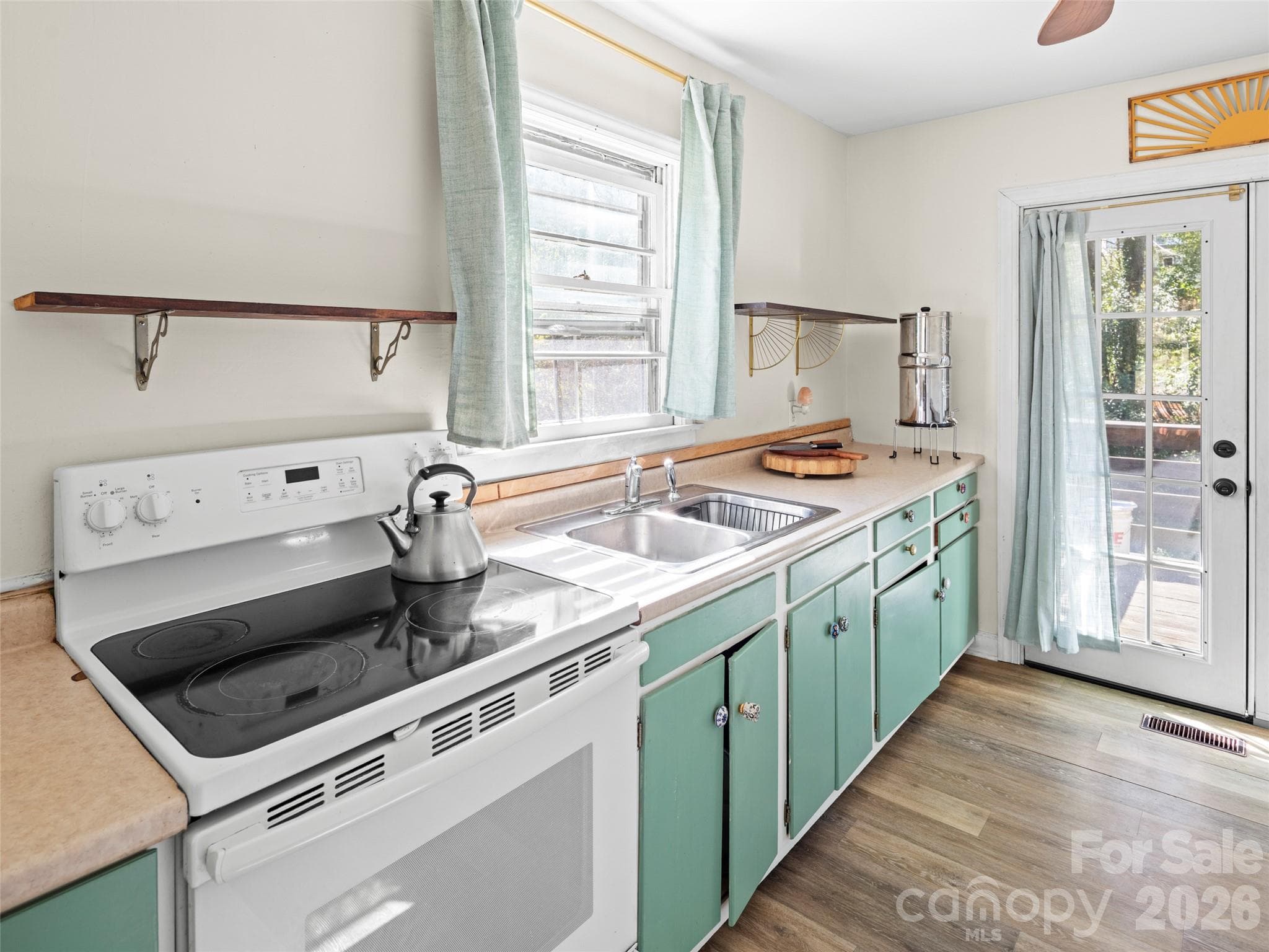 Functional kitchen - 21 Rosemary Road, Asheville
