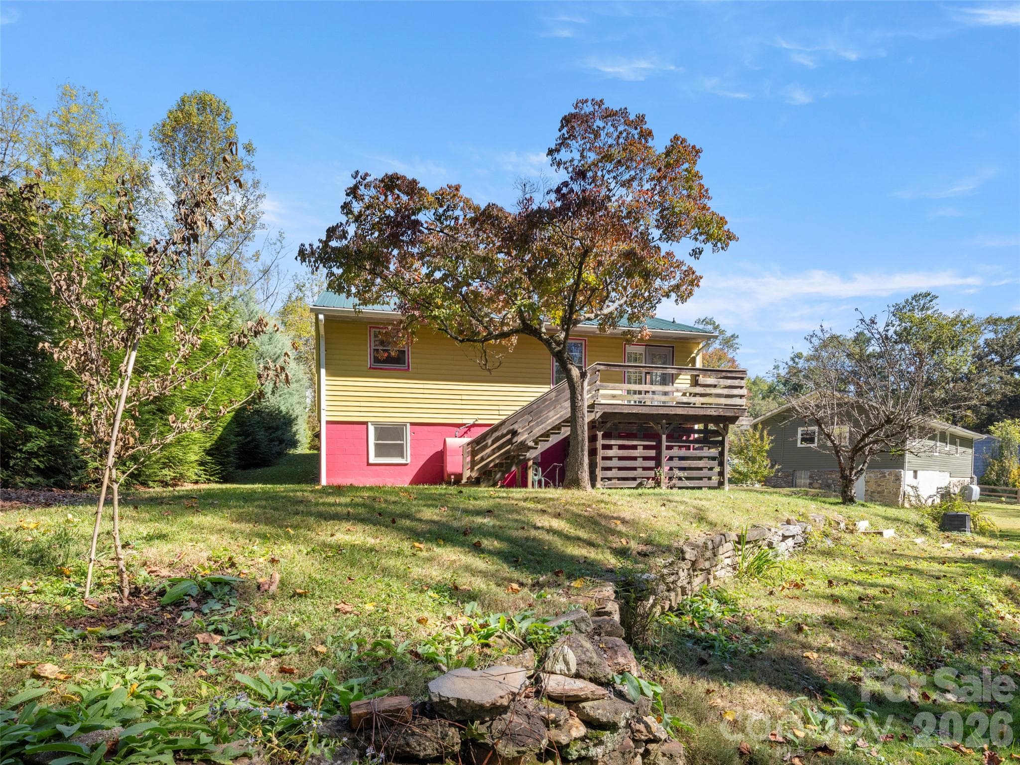 Rear view of 21 Rosemary - 21 Rosemary Road, Asheville
