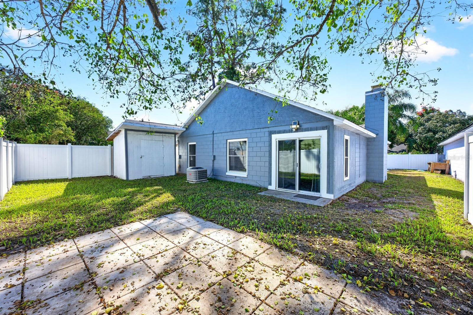 Fenced Backyard. - 9807 PINEY POINT CIR, ORLANDO