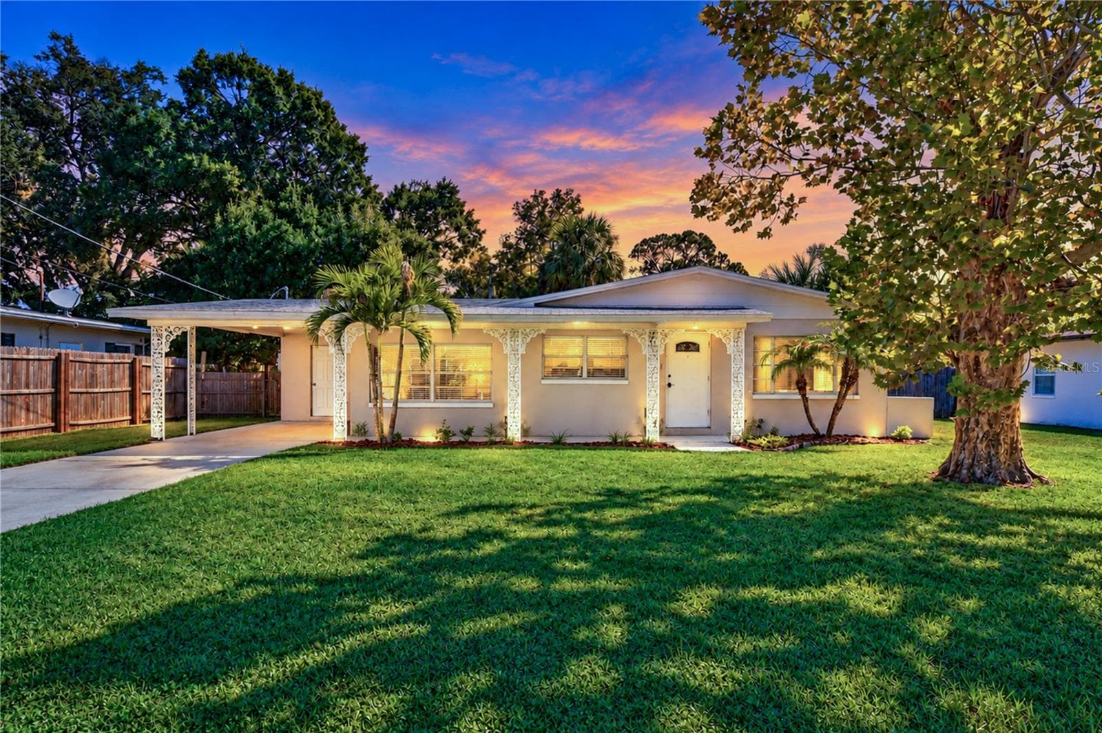 Fully Fenced Backyard - 4508 S LOIS AVE, TAMPA