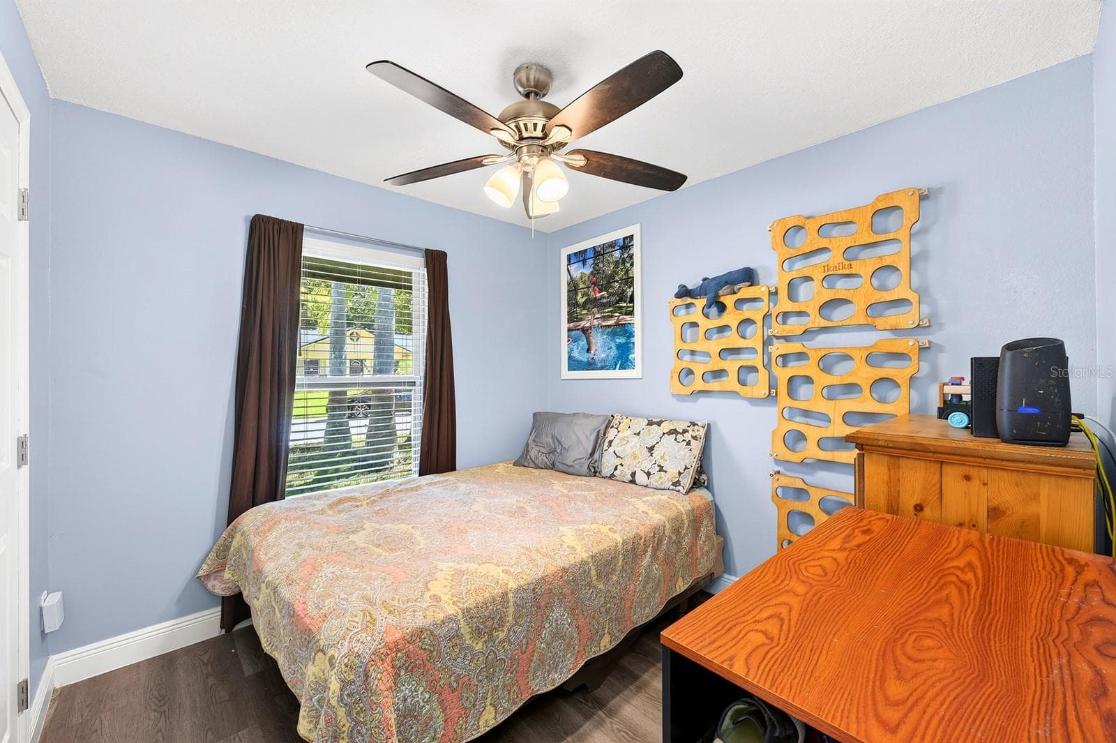 Perfectly sized, Bedroom 2 can easily serve as a guest bedroom or be transformed into an office or creative retreat. - 1444 KENNY CT, WINTER GARDEN