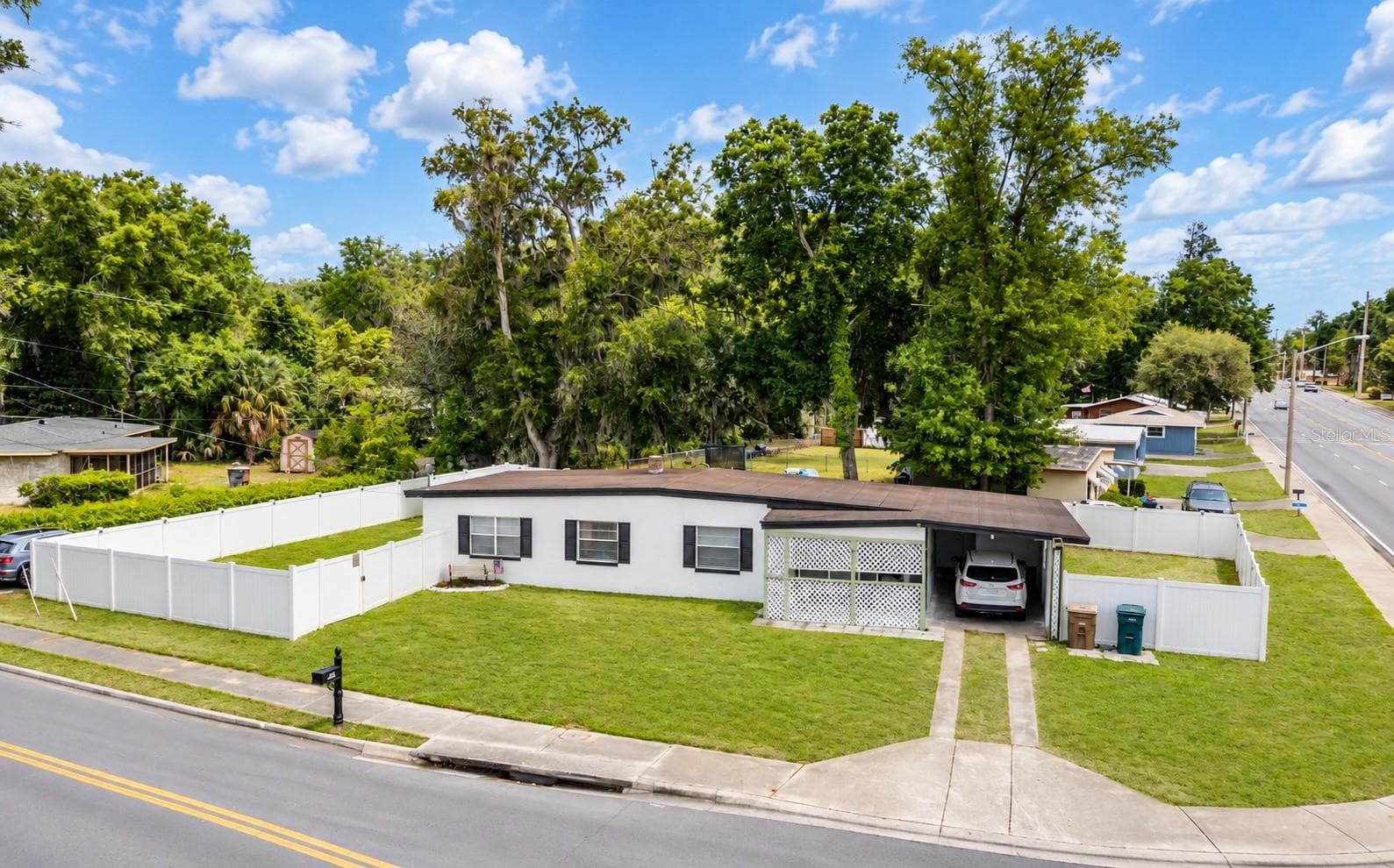 Aerial front - 3523 SE 6TH ST, OCALA